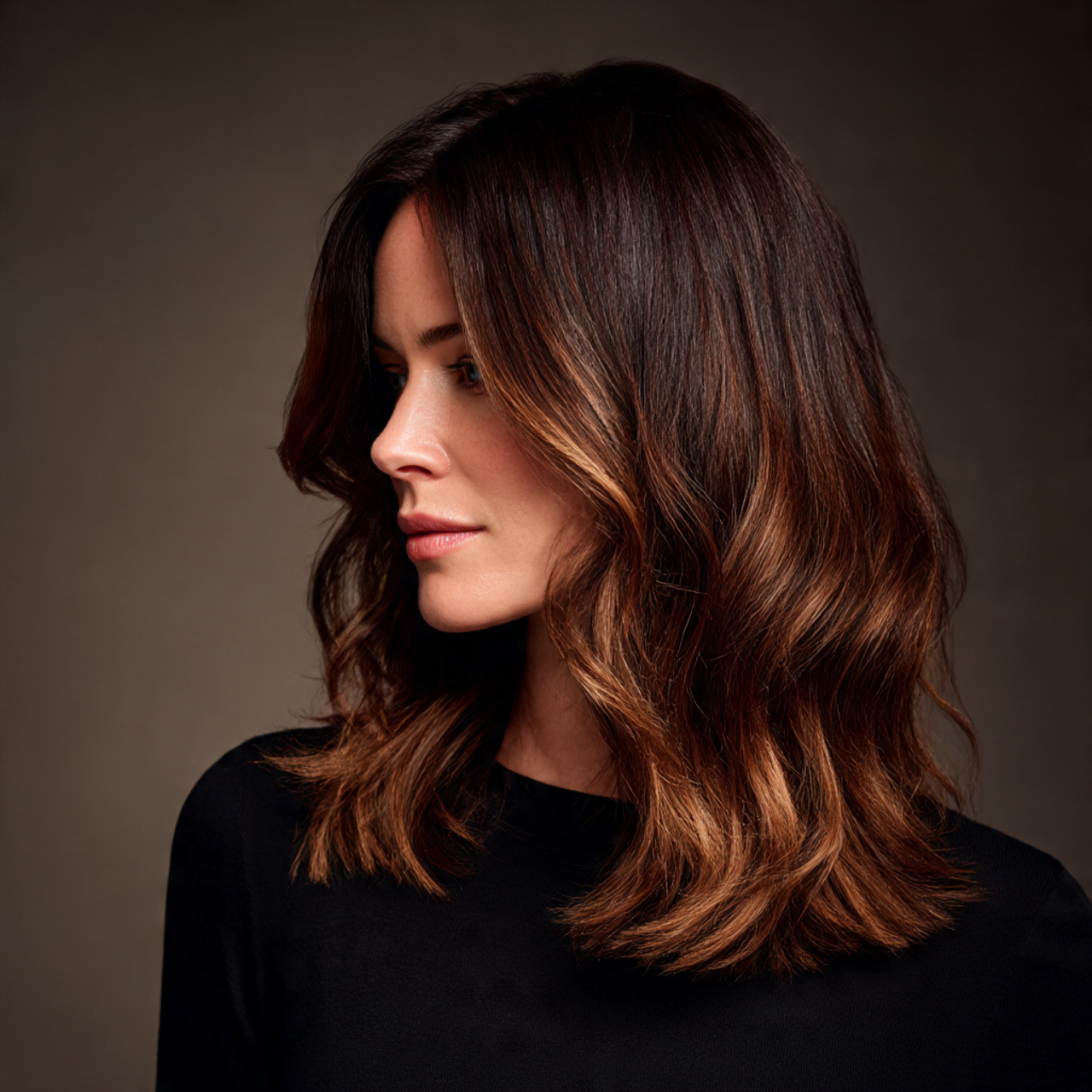 27 Best Chestnut Brown Balayage Ideas for a Warm, Dimensional Look 25 25 3