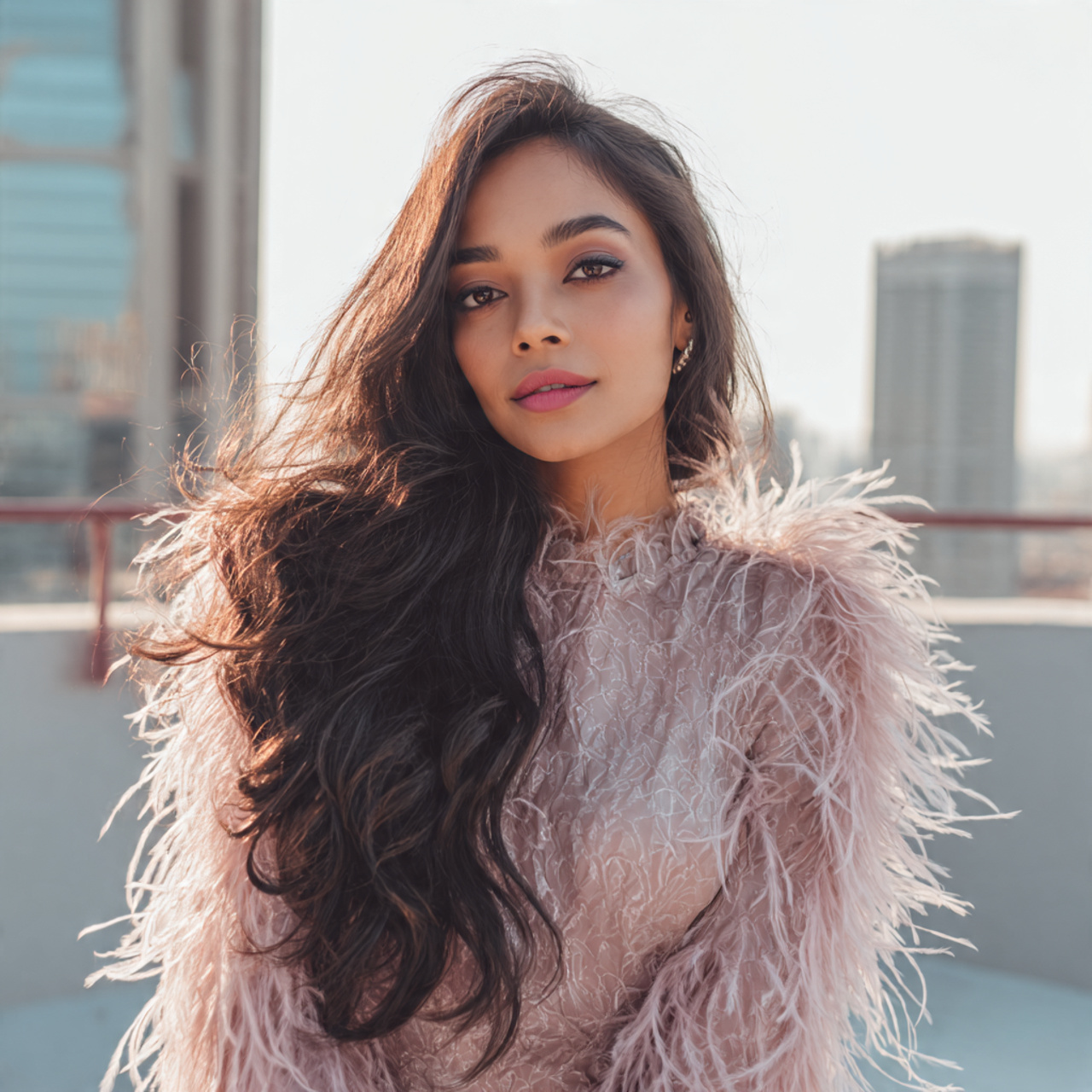 Long Feathered Layers