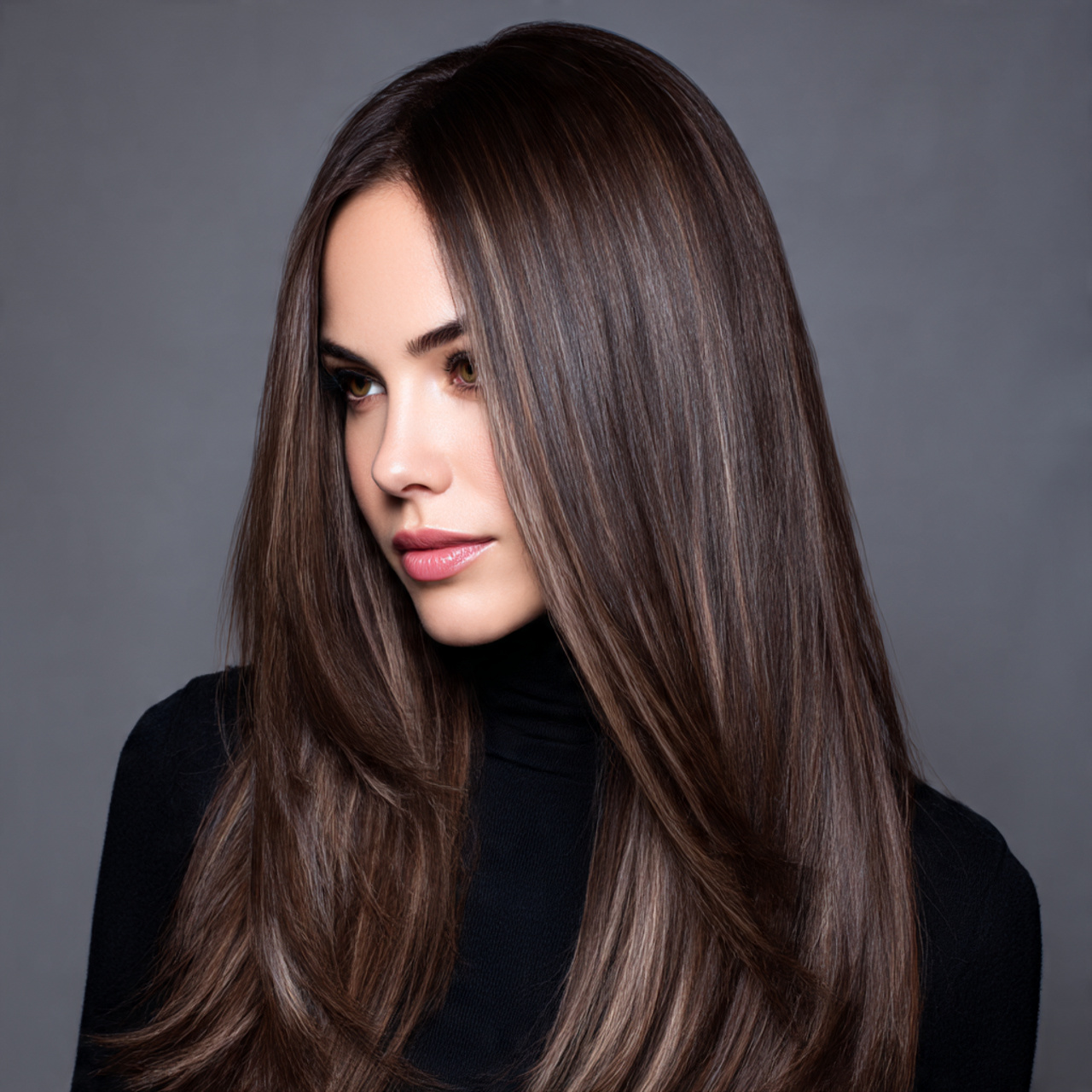 27 Soft Brown Hair Color Ideas: The Ultimate Guide 23 a cool toned beauty portrait showing iced coffee