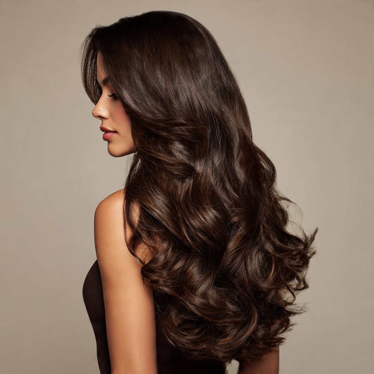 Dark Chocolate Brown Hair: 25 Stunning Ideas to Transform Your Look Instantly 20 a full length portrait of dark chocolate brown