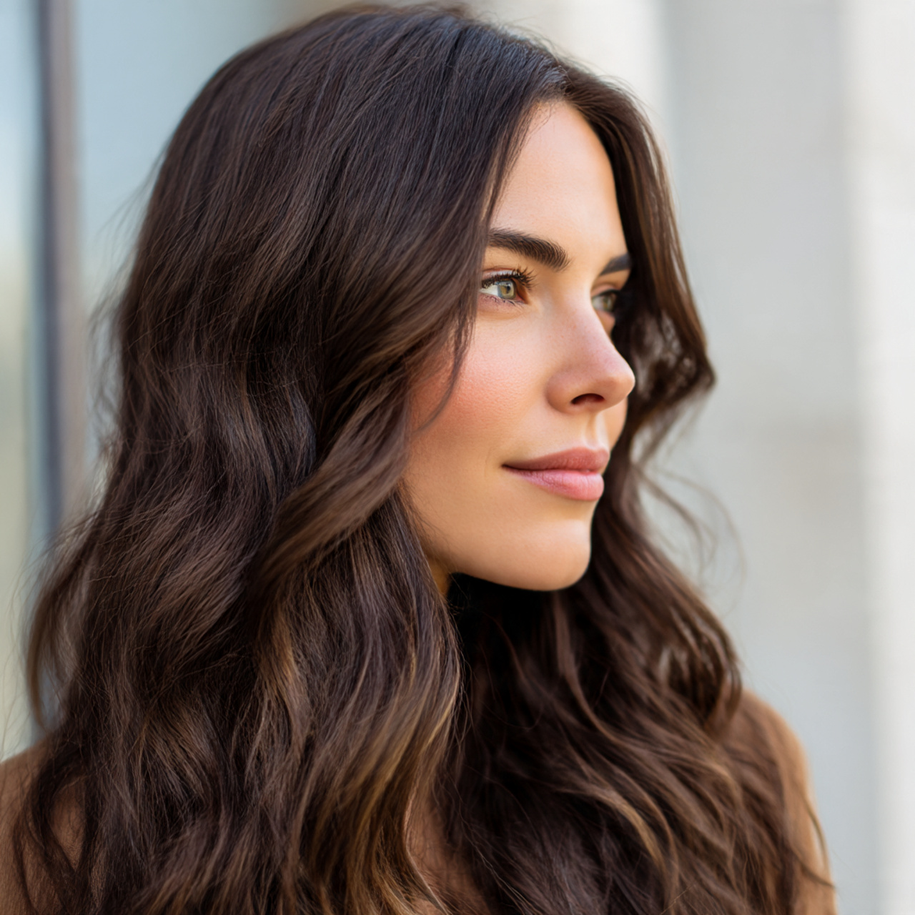 Dark Chocolate Brown Hair: 25 Stunning Ideas to Transform Your Look Instantly 23 a lifestyle photo of a woman with