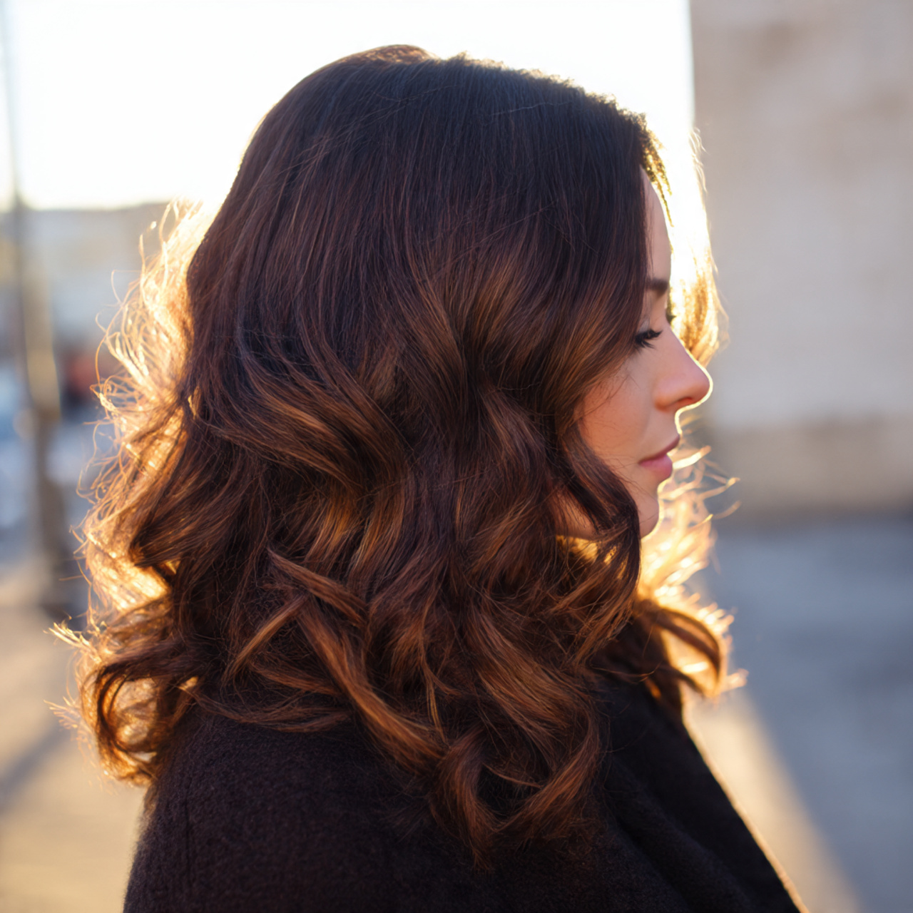 Dark Chocolate Brown Hair: 25 Stunning Ideas to Transform Your Look Instantly 2 a mid length hairstyle featuring dark chocolate brown