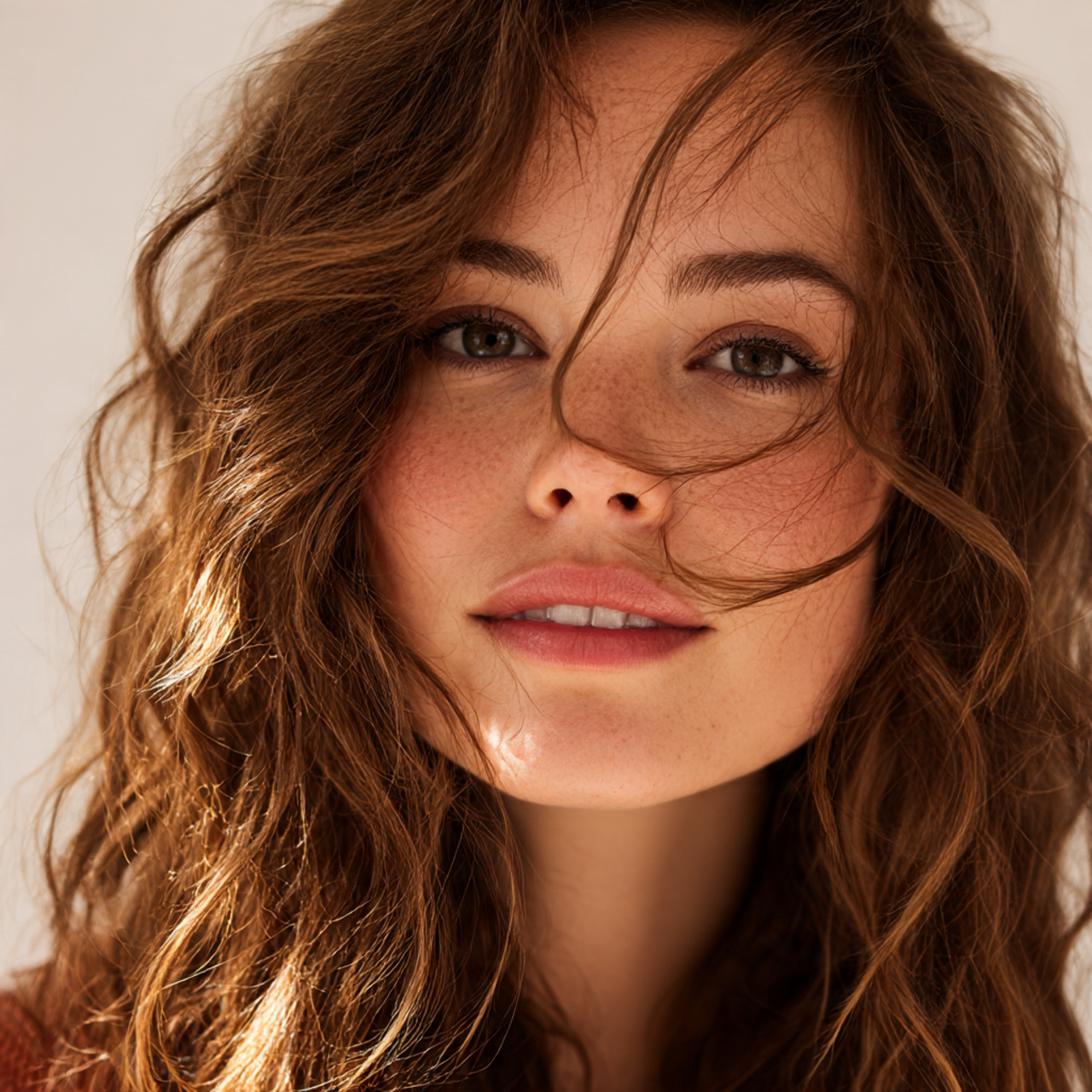 27 Soft Brown Hair Color Ideas: The Ultimate Guide 16 a natural beach lit beauty portrait featuring sandy