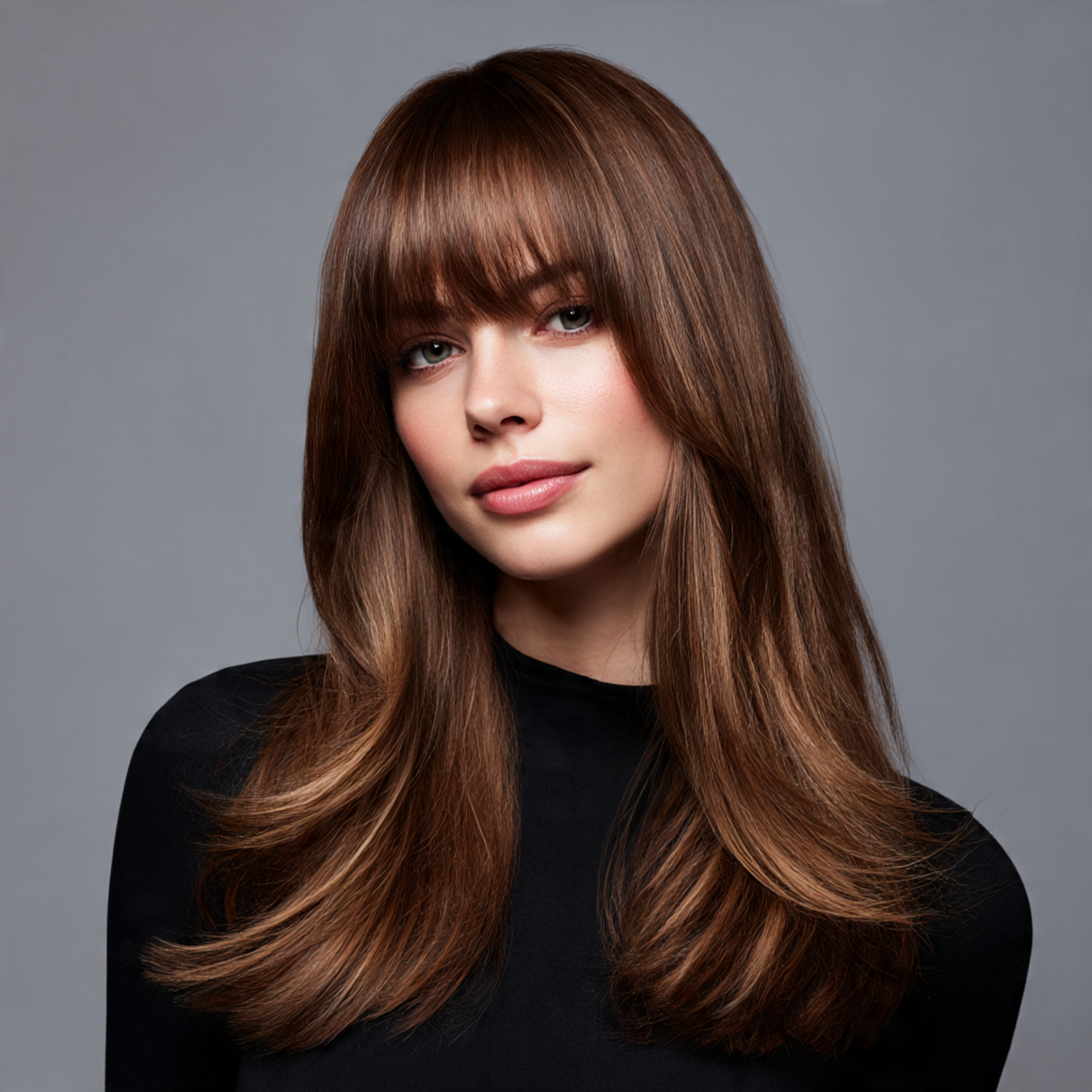 27 Soft Brown Hair Color Ideas: The Ultimate Guide 19 a soft delicate hairstyle portrait featuring hazelnut