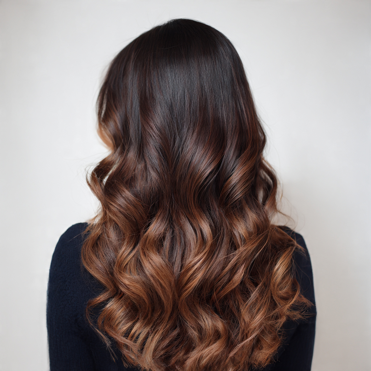Dark Chocolate Brown Hair: 25 Stunning Ideas to Transform Your Look Instantly 5 an elegant balayage hairstyle showing dark chocolate