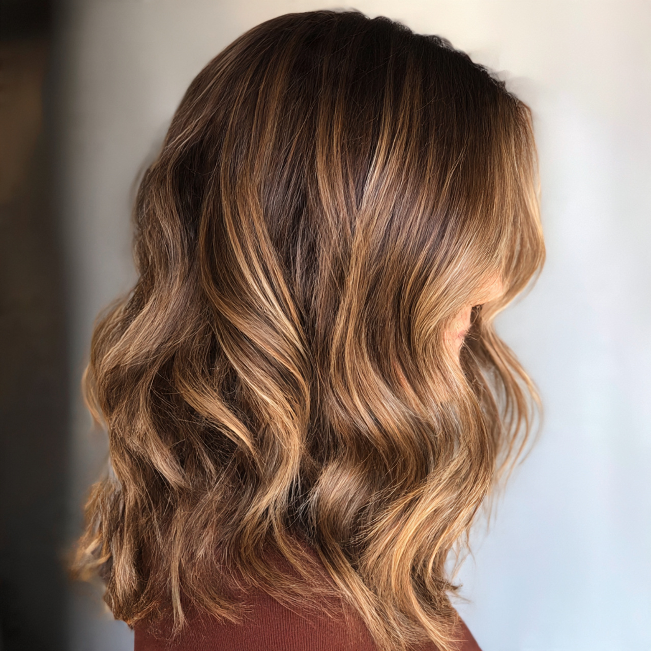 24+ Summer Hair Color for Brunettes You’ll Love 19 brunette hair with dark blonde lowlights layered
