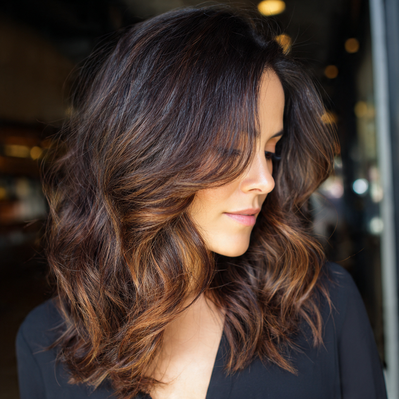 24+ Summer Hair Color for Brunettes You’ll Love 24 brunette hair with deep espresso base and