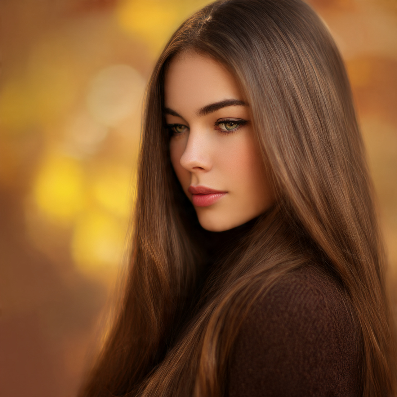 Fall Hair Color Ideas for Brunettes: Stunning Shades to Try This Season 13 brunette hair with golden brown hues long