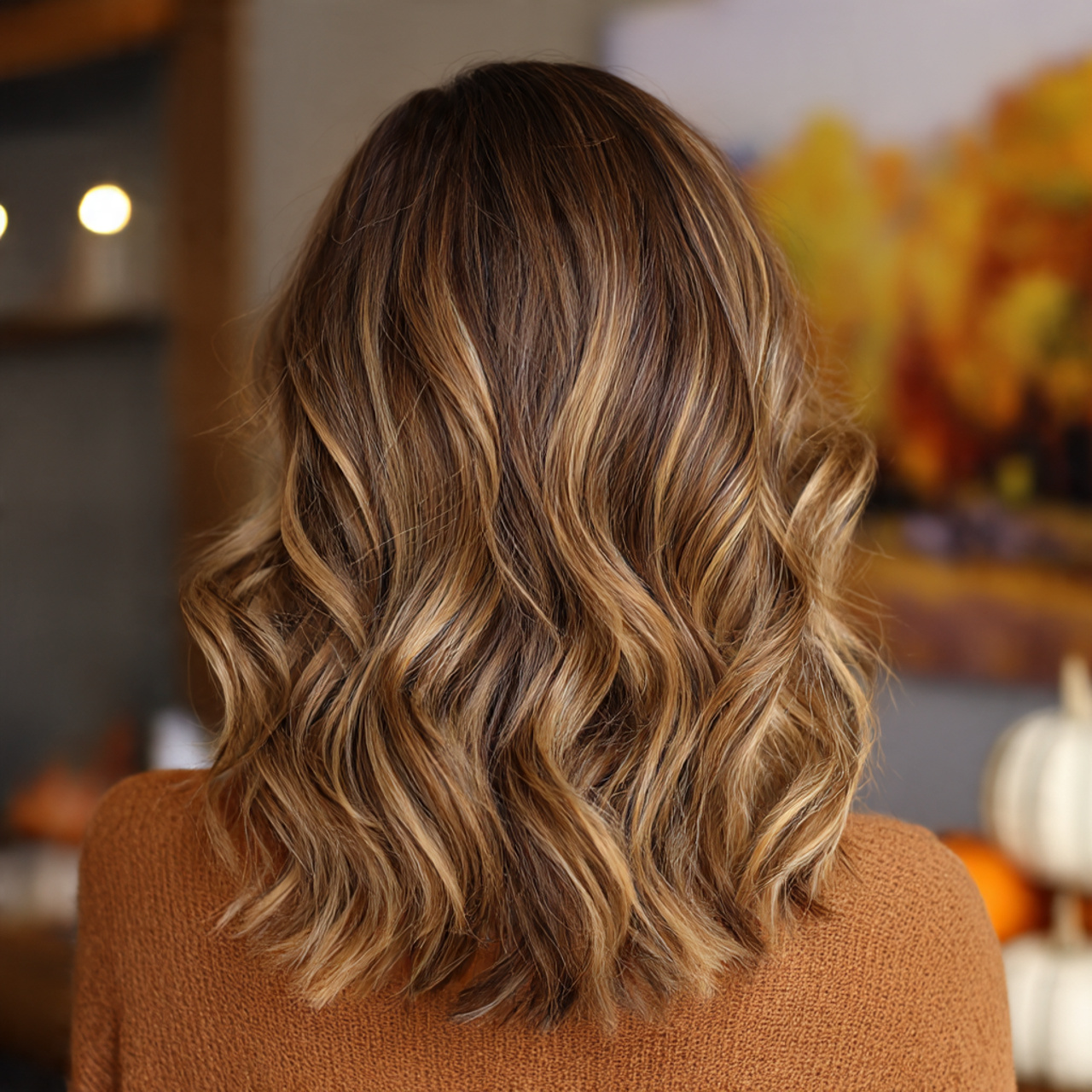 Fall Hair Color Ideas for Brunettes: Stunning Shades to Try This Season 5 brunette hair with soft toffee blonde highlights 1