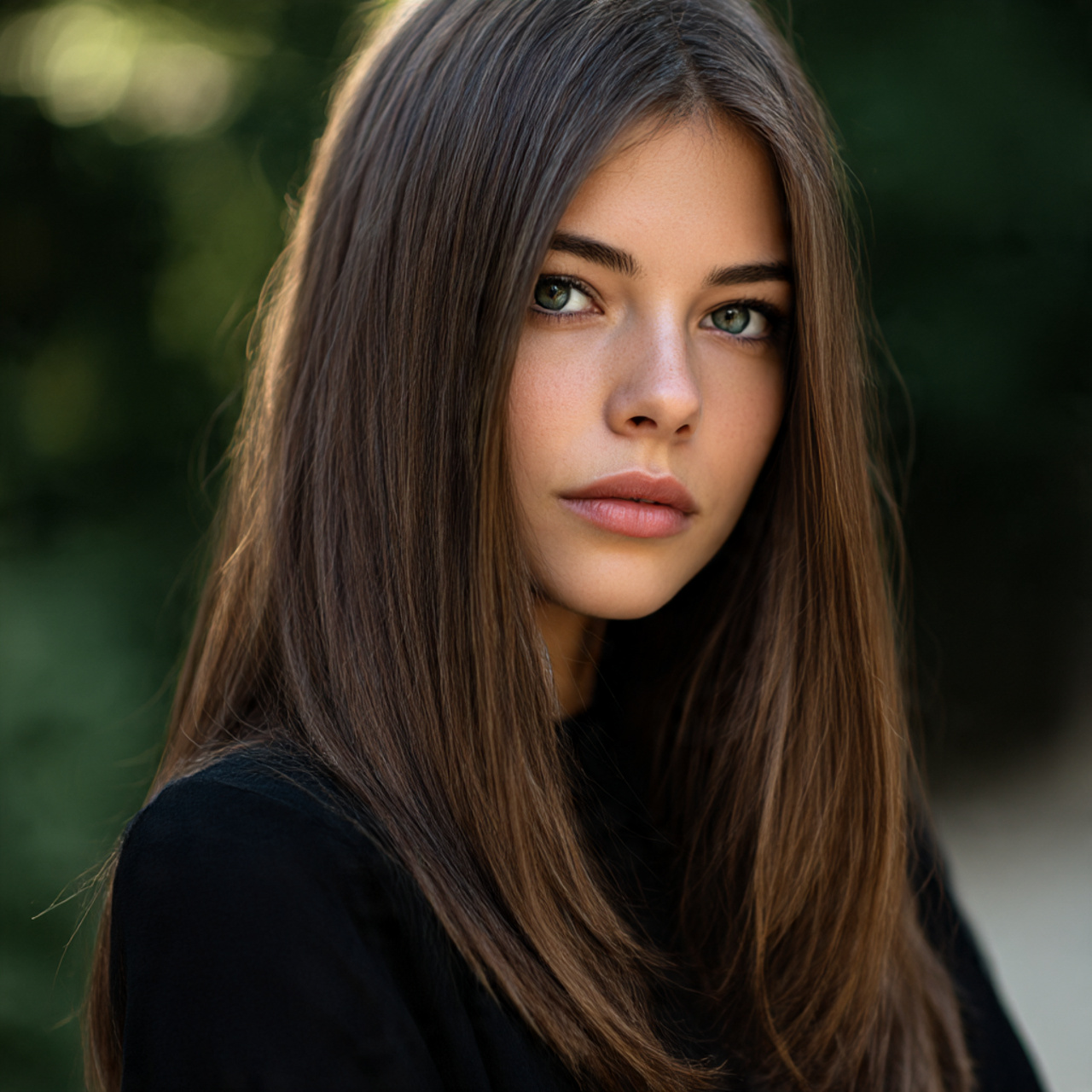 24+ Summer Hair Color for Brunettes You’ll Love 3 brunette woman with ash brown hair straight