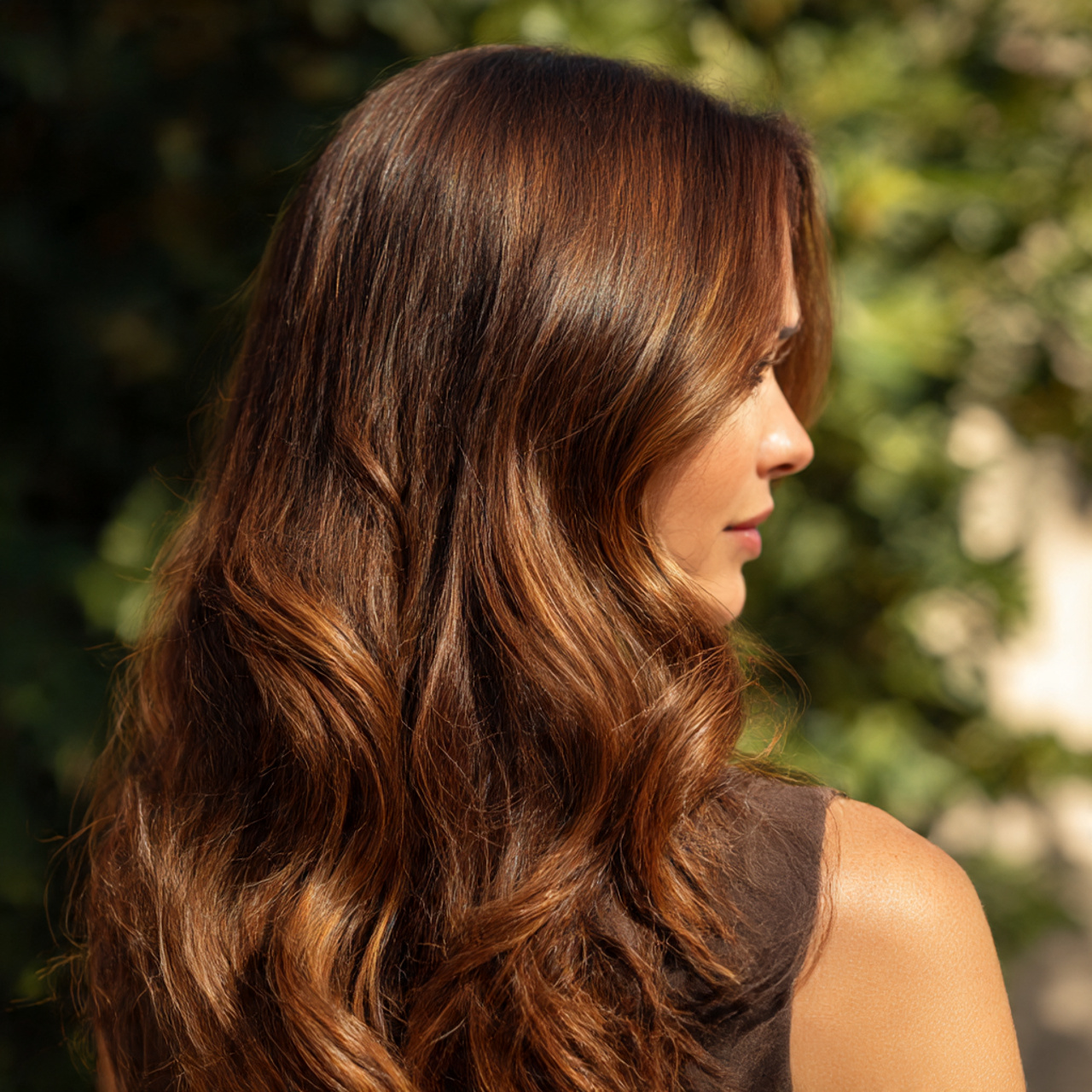 24+ Summer Hair Color for Brunettes You’ll Love 11 brunette woman with long hair featuring subtle