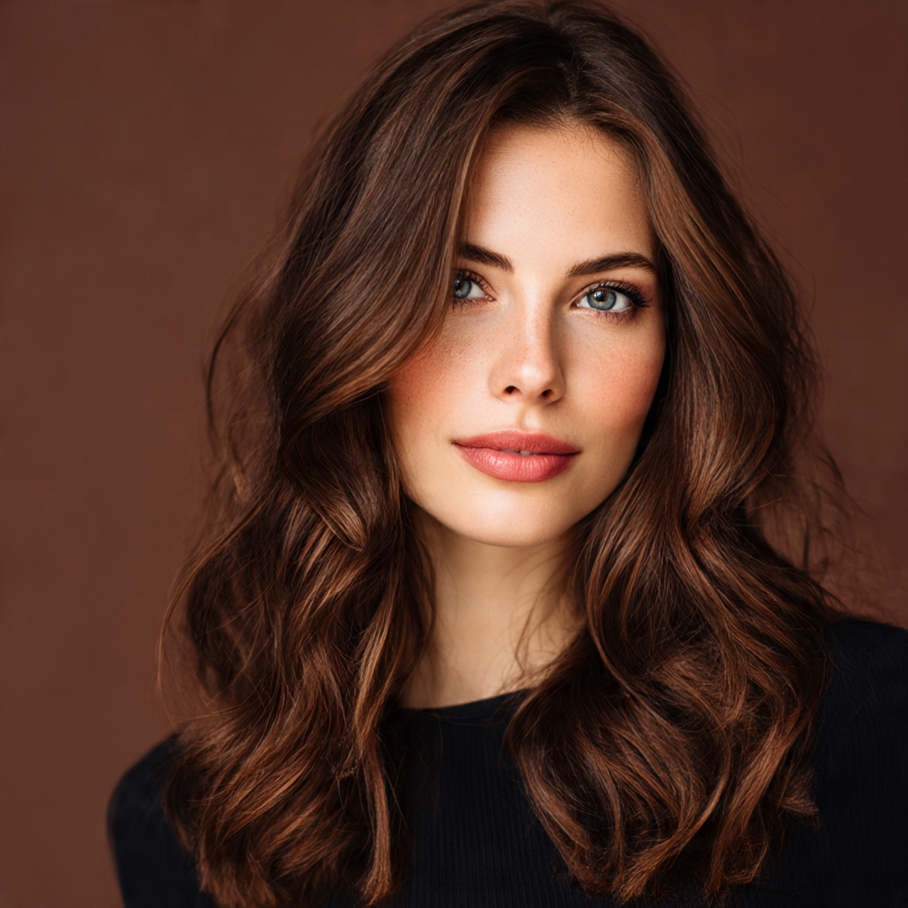 24+ Summer Hair Color for Brunettes You’ll Love 16 brunette woman with medium length hair featuring warm