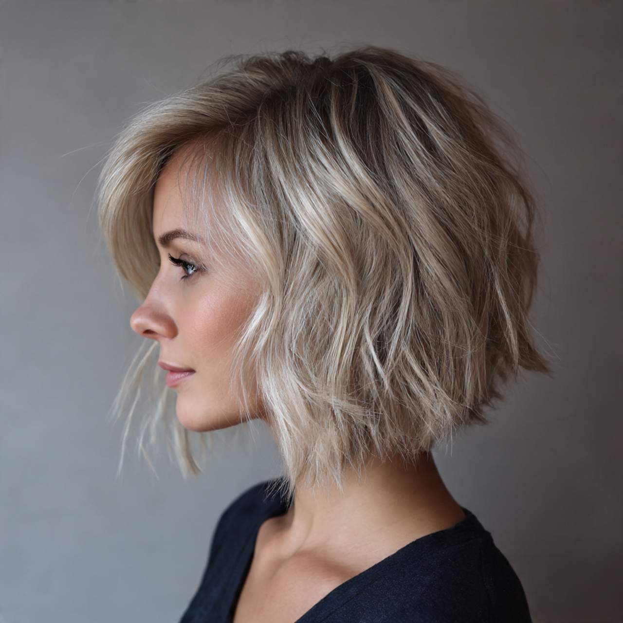 25 Smokin' Ash Blonde Hair Color Ideas That Turn Heads 8 chic bob haircut in smokin ash blonde 1