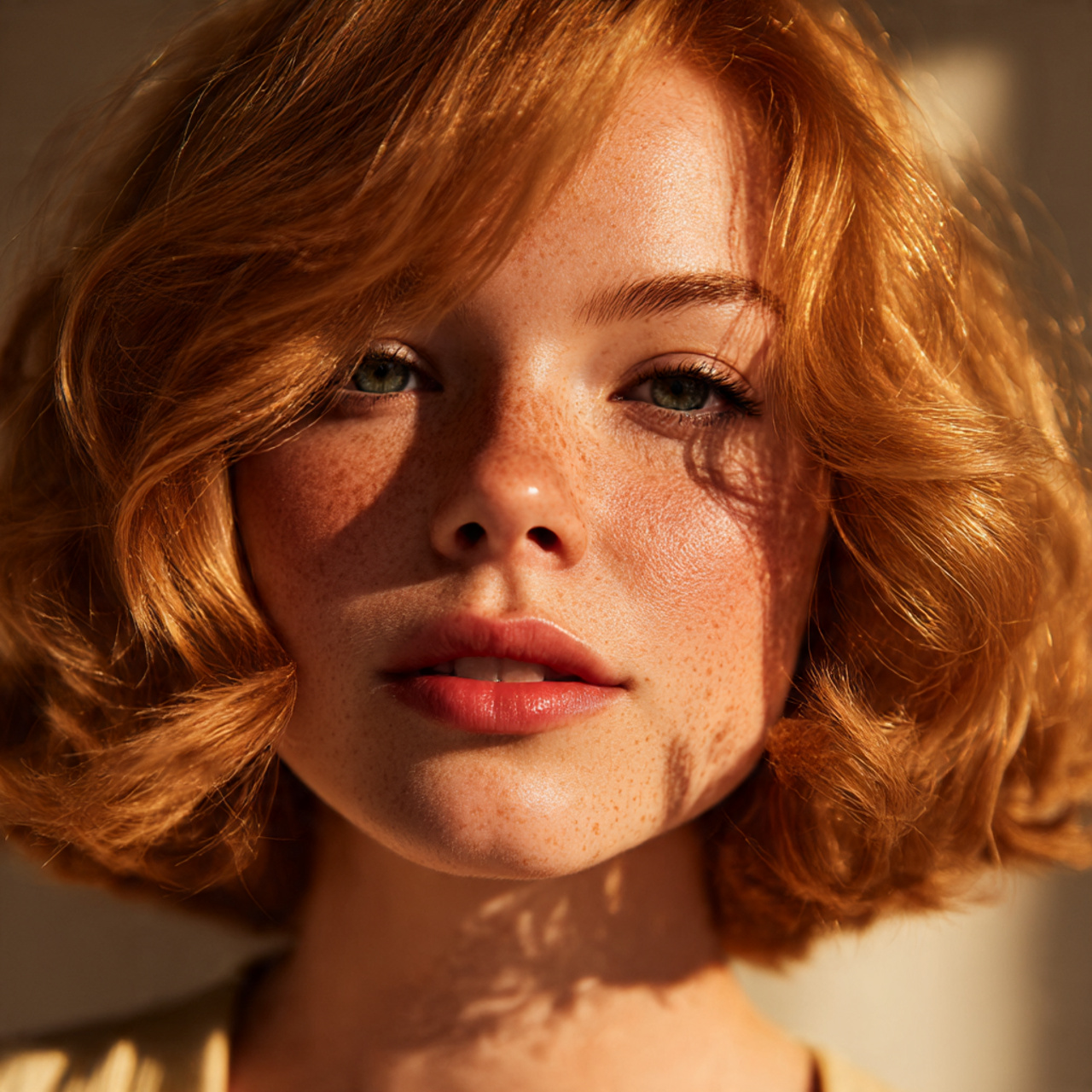 25 Must-Try Summer Hair Colors for Short Hair This Season 3 close up of a woman with short strawberry