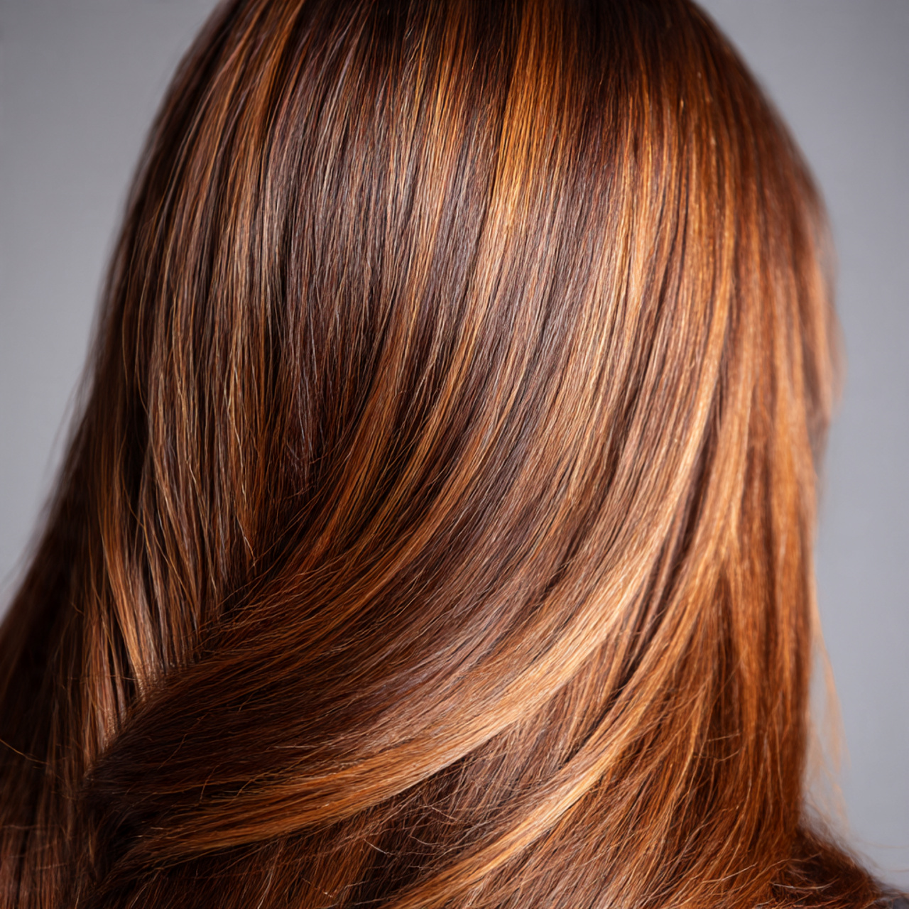 Warm Caramel Balayage: The Glossy Hair Trend Everyone’s Falling For 19 close up of mid length hair showing vibrant warm