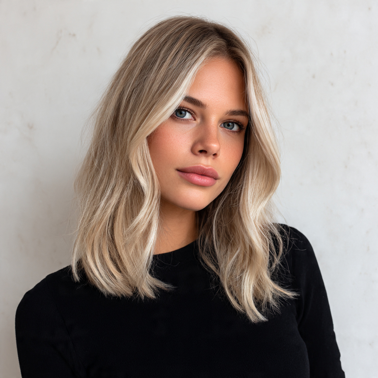 25 Smokin' Ash Blonde Hair Color Ideas That Turn Heads 7 front facing portrait of a woman with smokin 1