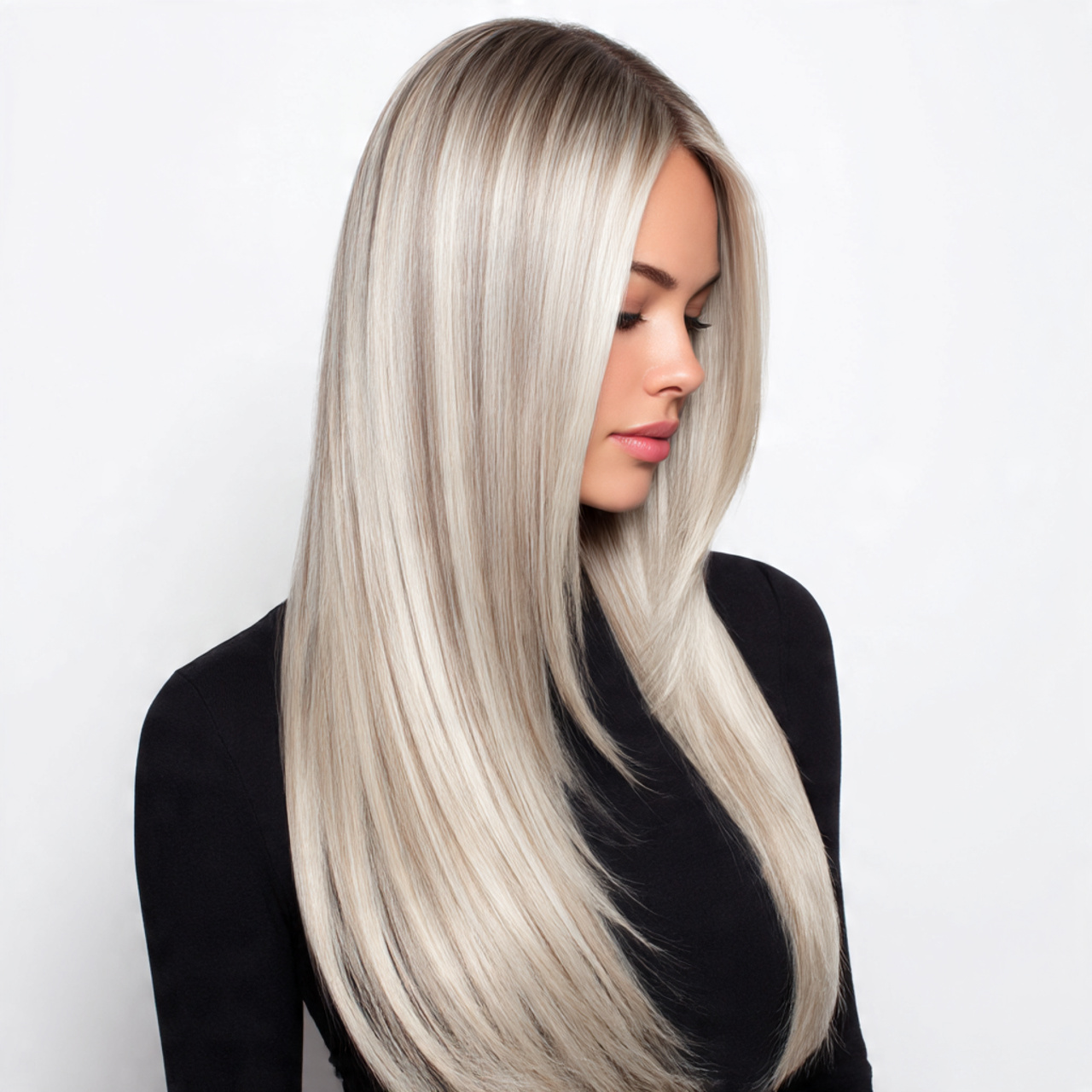 25 Smokin' Ash Blonde Hair Color Ideas That Turn Heads 14 long sleek hair transitioning from smokin ash