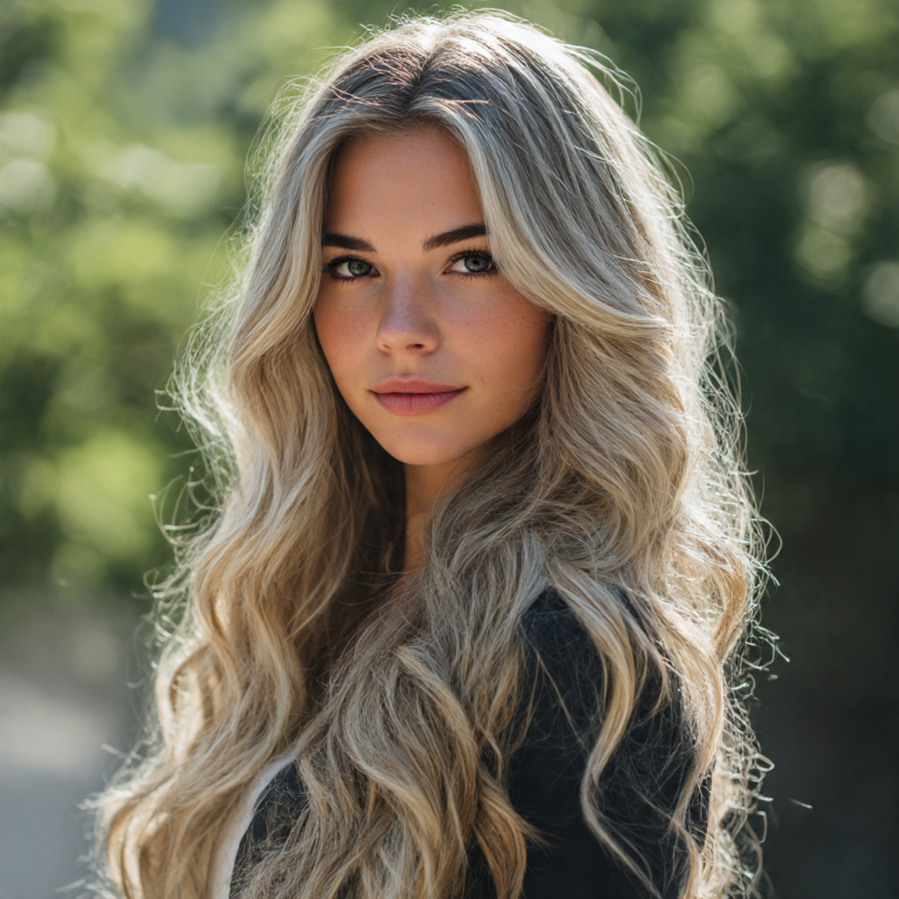 Smokin' Ash Blonde Wavy Hair Color That Turns Heads Instantly 10 long smokin ash blonde wavy hair cascading 2
