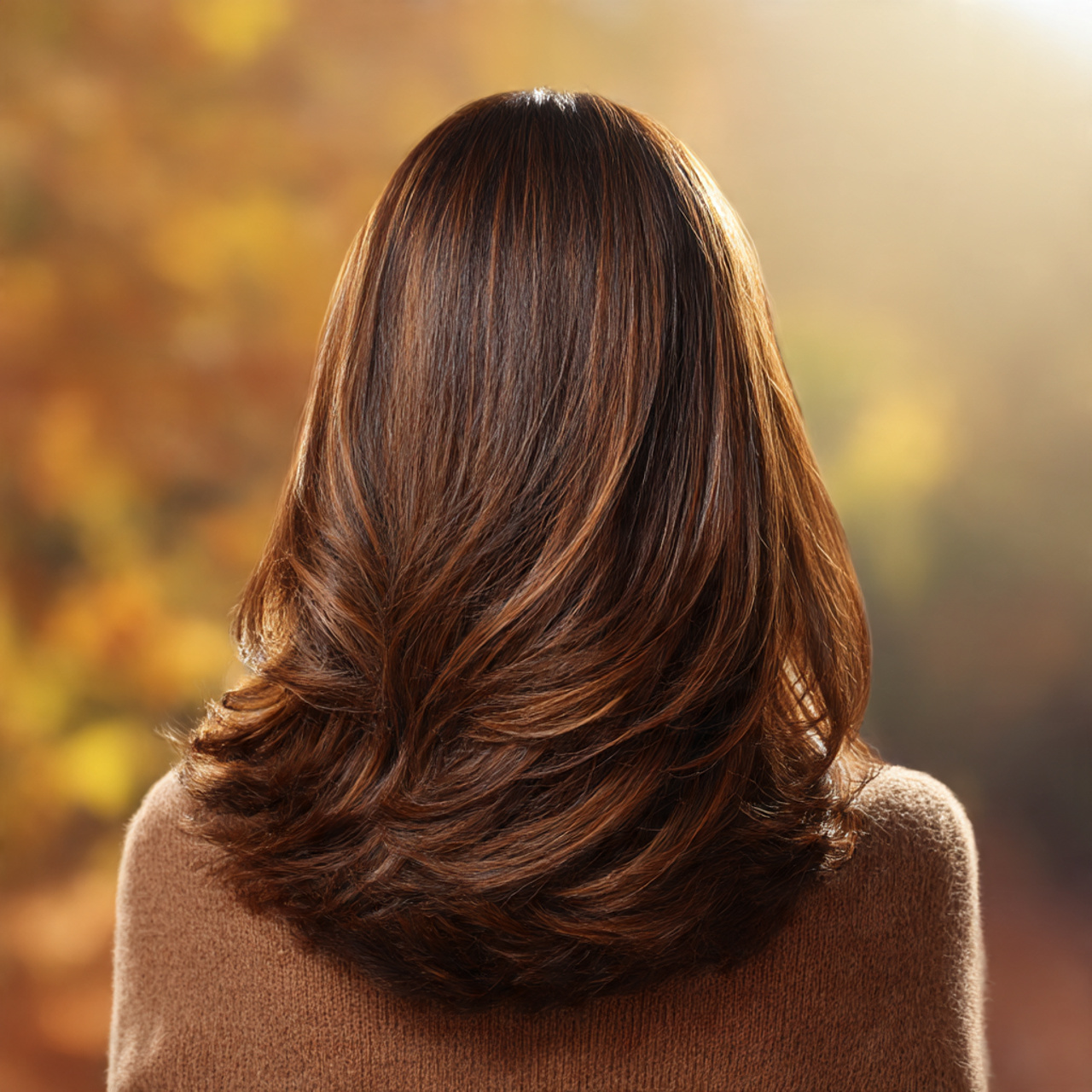 Fall Hair Color Ideas for Brunettes: Stunning Shades to Try This Season 10 medium brunette hair with warm mocha highlights