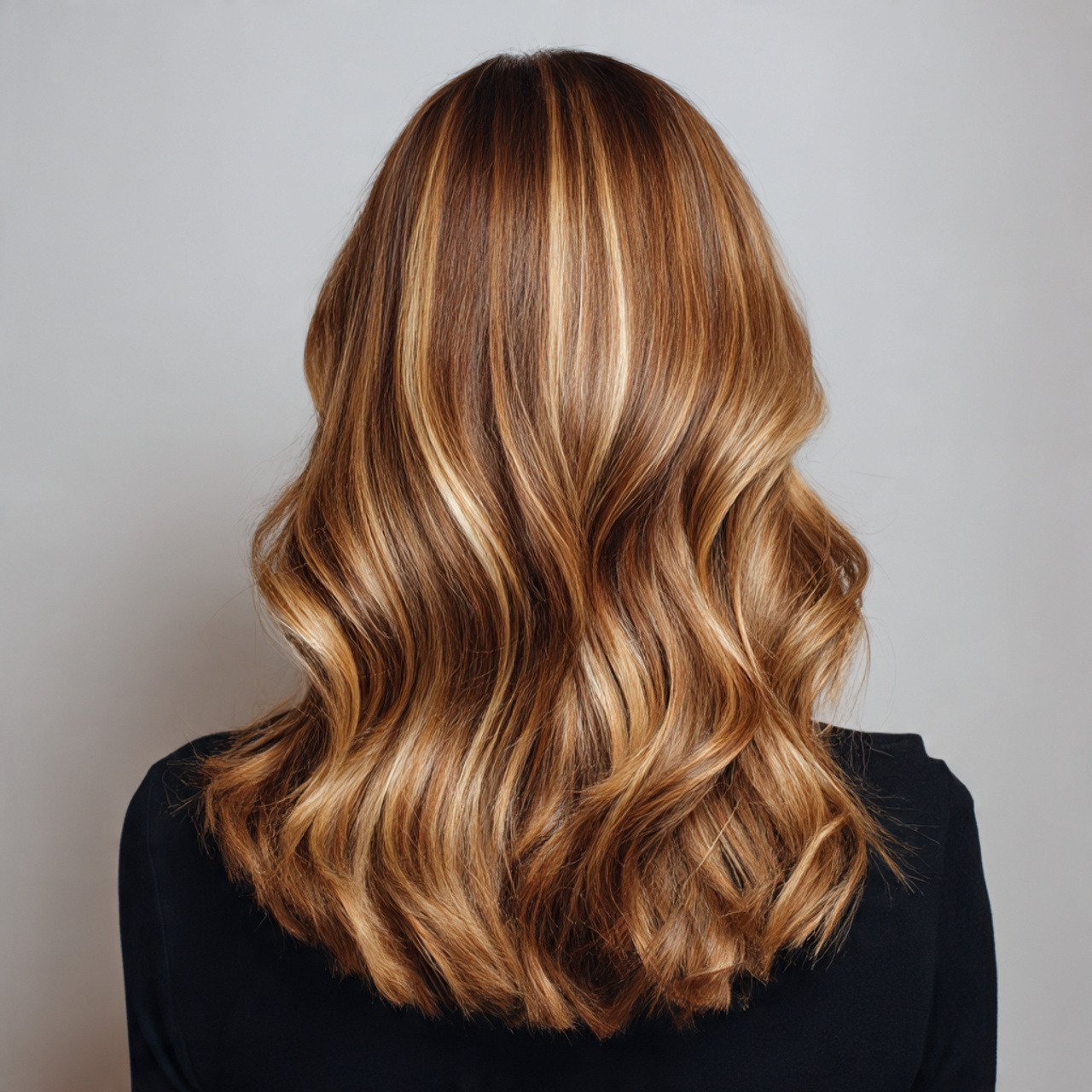 Stunning Honey Blonde Highlights Ideas to Elevate Your Style 16 medium length hair with bold honey blonde highlights 1