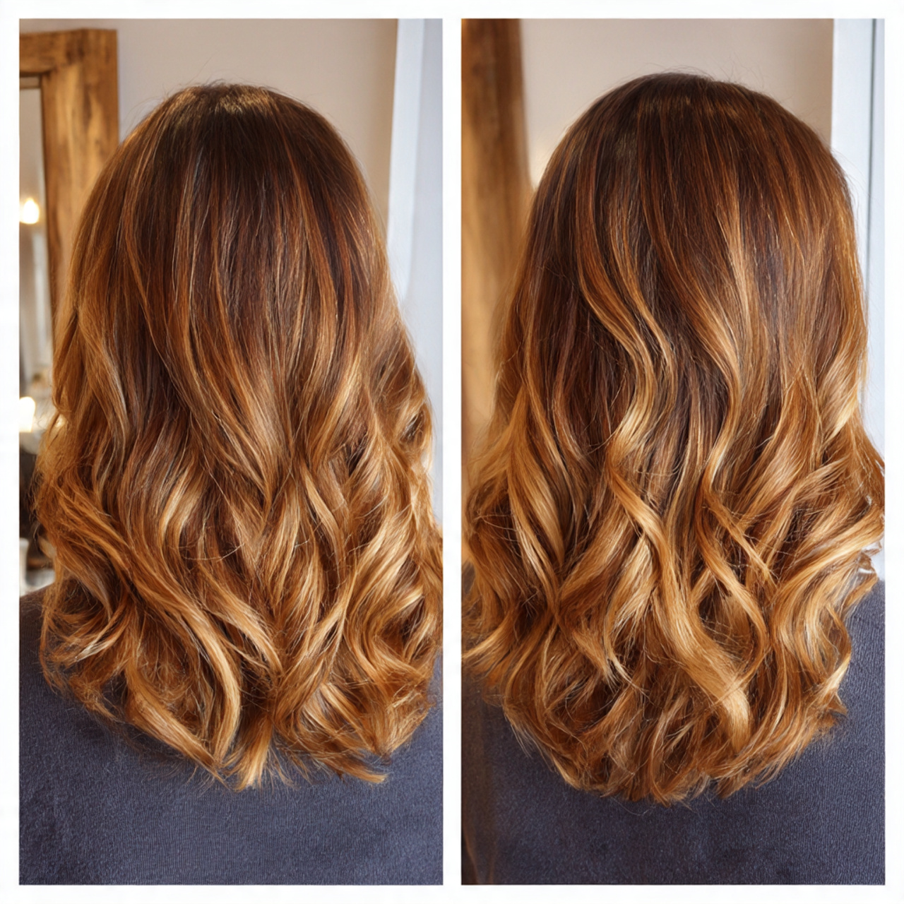 Stunning Honey Blonde Highlights Ideas to Elevate Your Style 21 medium length hair with caramel honey blonde balayage