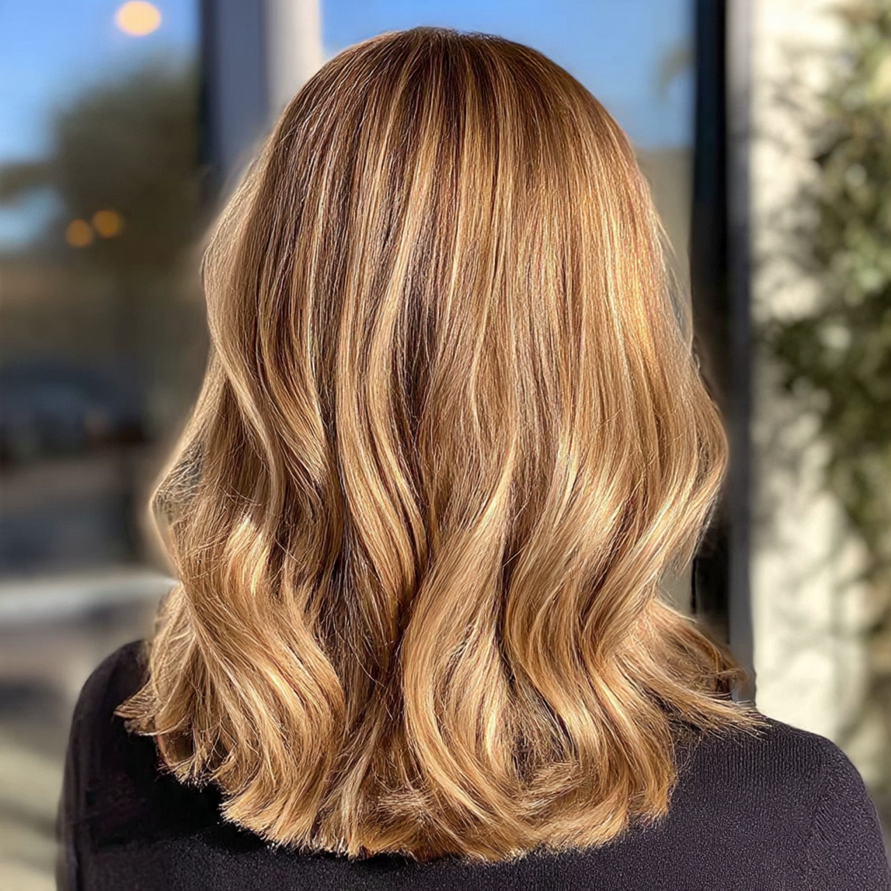 Stunning Honey Blonde Highlights Ideas to Elevate Your Style 22 medium length hair with soft honey blonde highlights