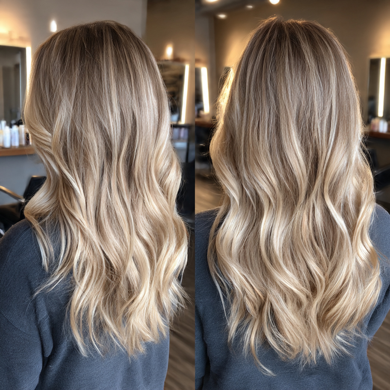 25 Smokin' Ash Blonde Hair Color Ideas That Turn Heads 2 natural sunlight reflecting off balayage styled smokin ash 2