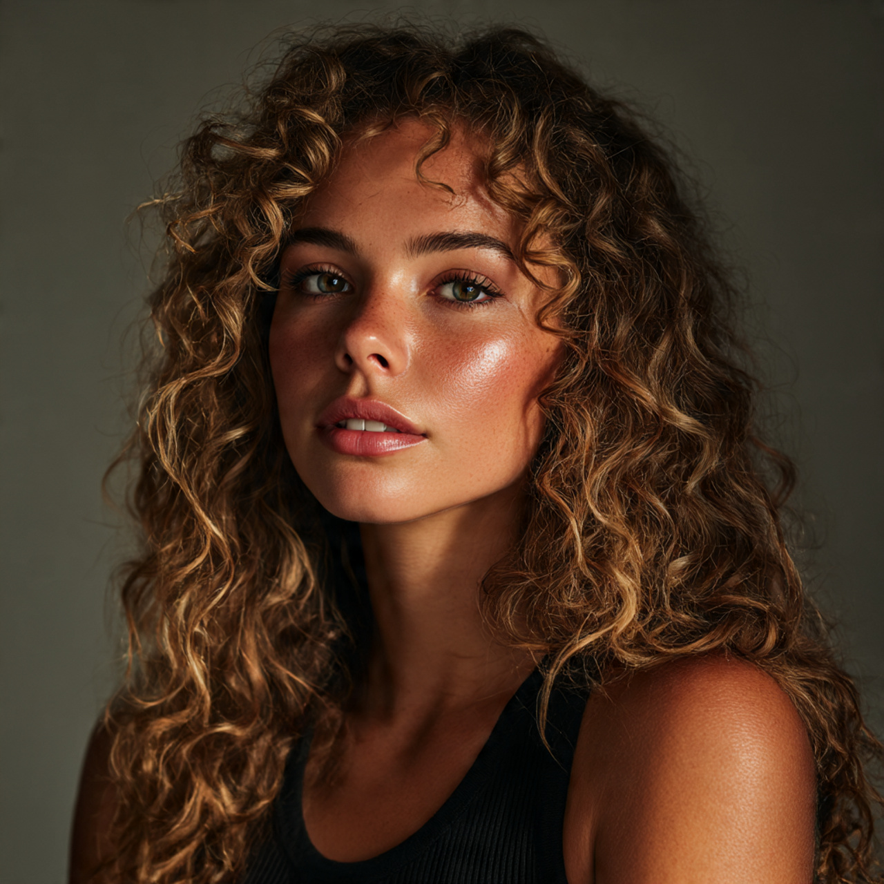 Stunning Honey Blonde Highlights Ideas to Elevate Your Style 3 portrait of woman with medium hair honey