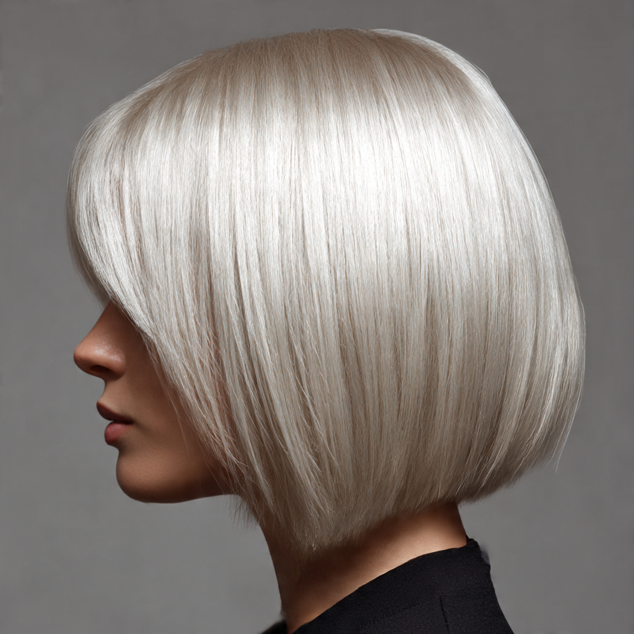 25 Must-Try Summer Hair Colors for Short Hair This Season 25 short sleek bob in silver blonde icy