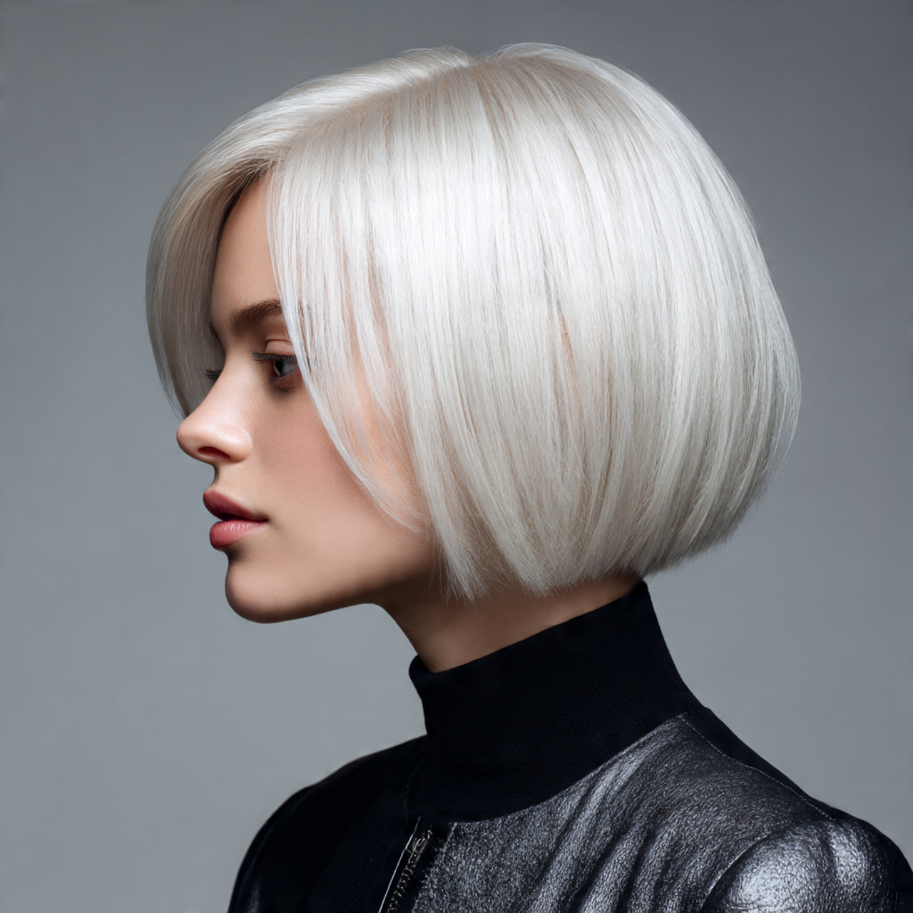 25 Must-Try Summer Hair Colors for Short Hair This Season 10 sleek short hair in icy blonde shade 1