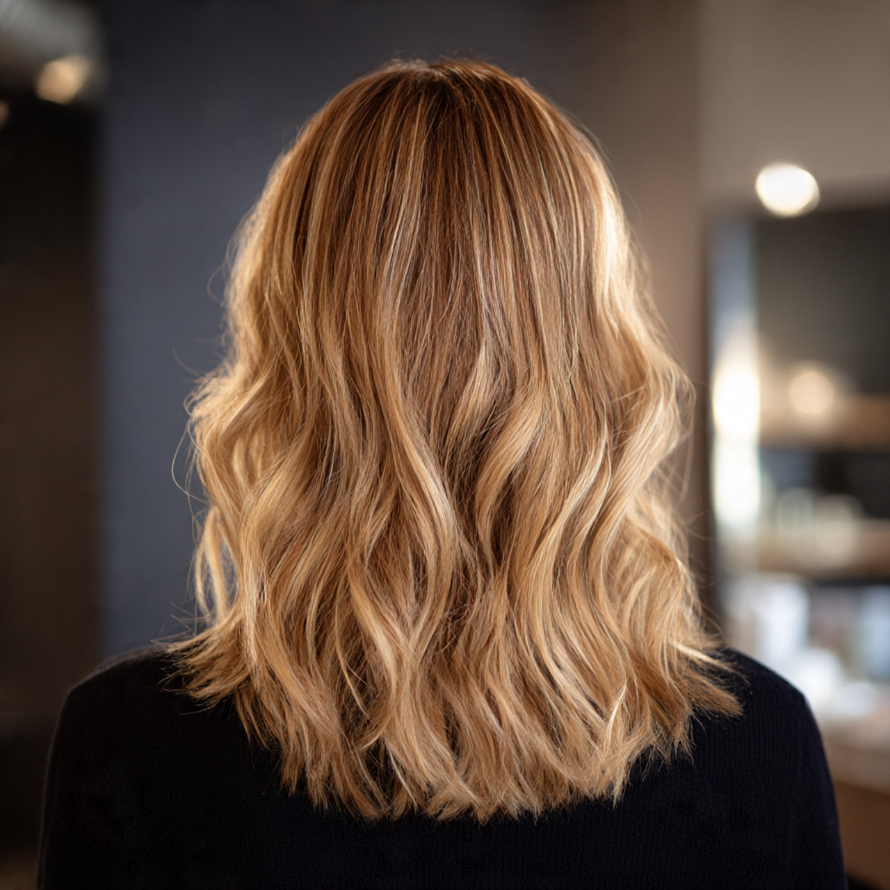 Stunning Honey Blonde Highlights Ideas to Elevate Your Style 7 soft honey blonde highlights on medium length hair