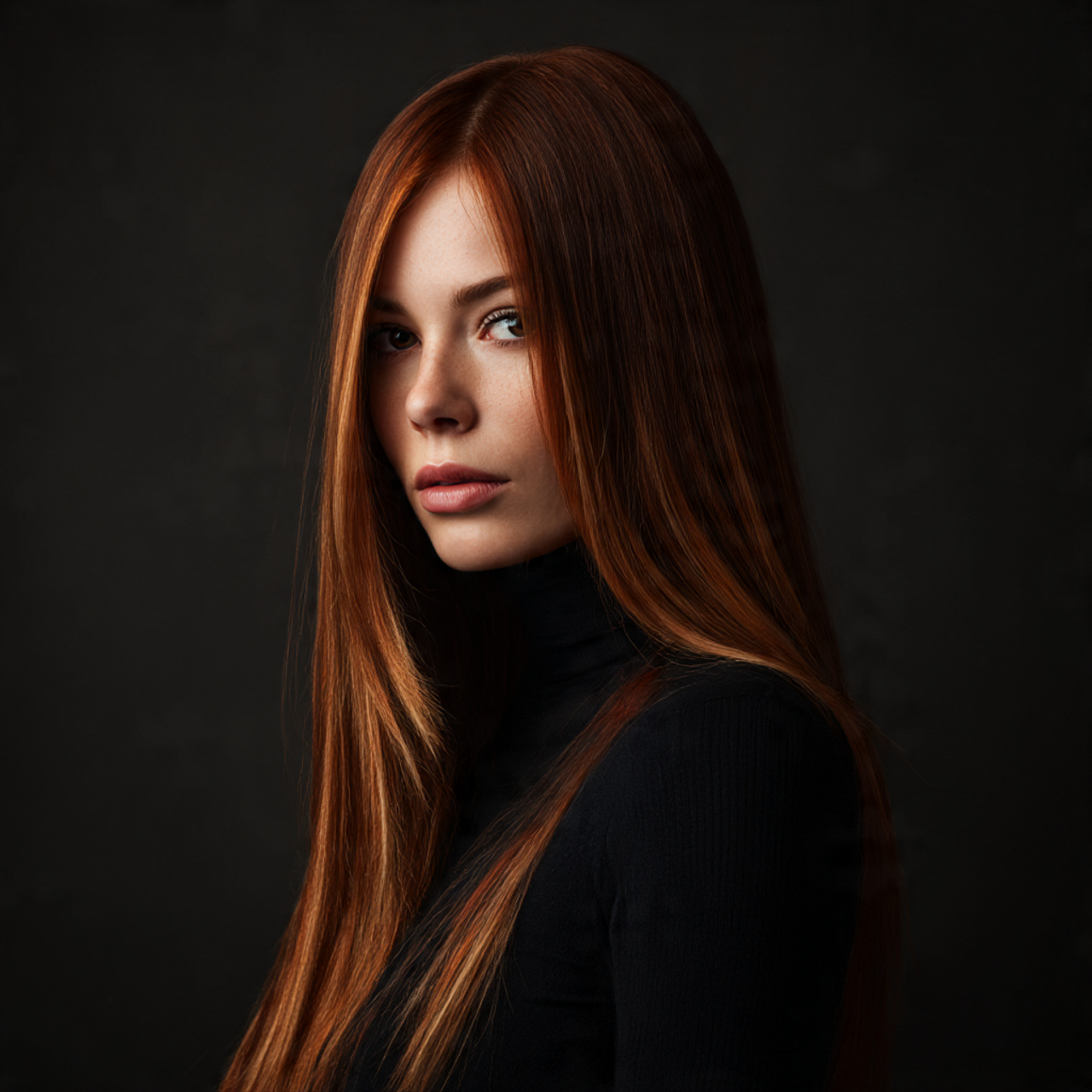 Unleash Your Power: 25 Bold Ideas for Brown Ginger Hair Transformations 13 subtle peek of hidden ginger tones beneath