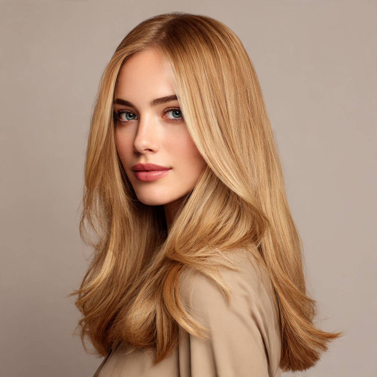 25 Stunning Golden Blonde Hair Color Ideas That Shine Like the Sun 1 woman with classic golden blonde hair color
