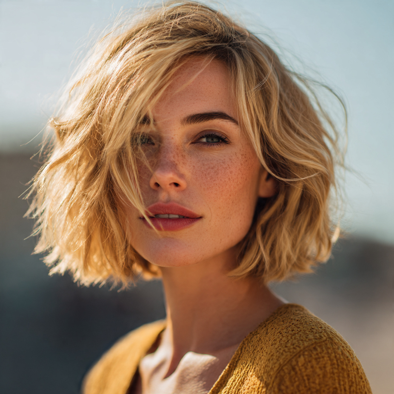 25 Must-Try Summer Hair Colors for Short Hair This Season 8 woman with short sandy blonde hair soft 1