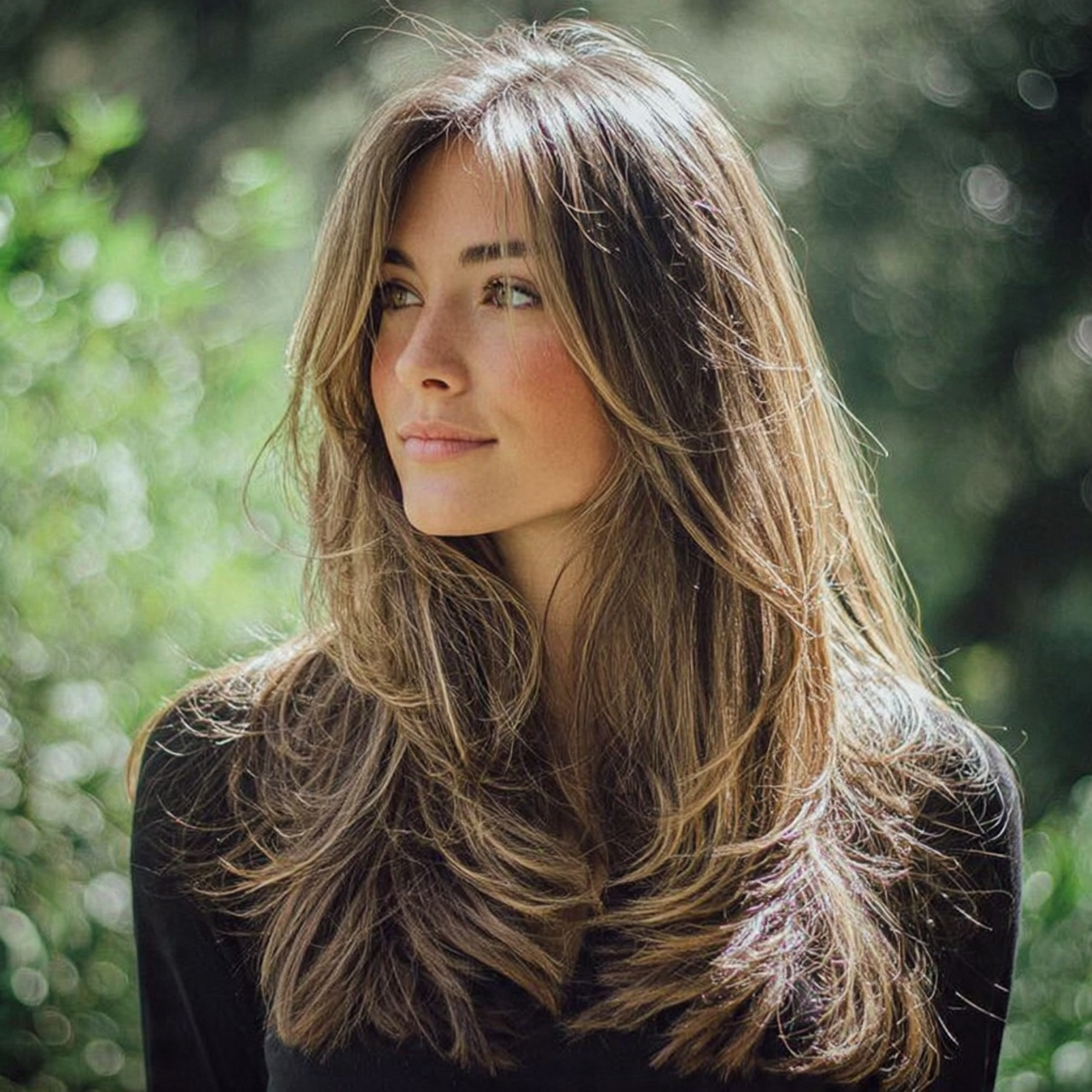 How to Style Medium Layered Hair: 15 Trendy Ideas You'll Love 16 15 17