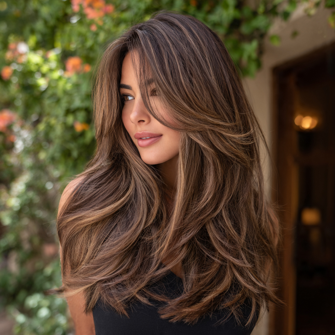 How to Style Medium Layered Hair: 15 Trendy Ideas You'll Love 9 8 22