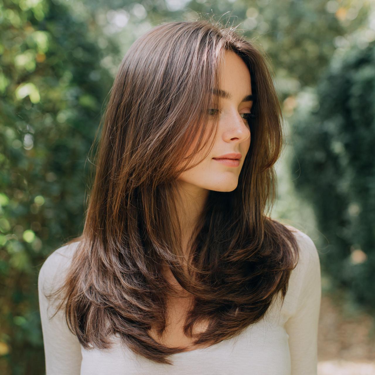 How to Style Medium Layered Hair: 15 Trendy Ideas You'll Love 10 9 22