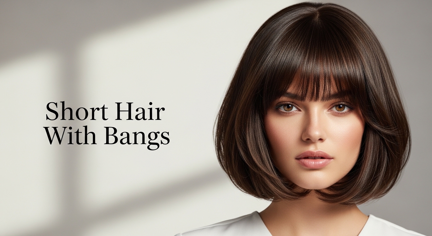 Short Hair With Bangs