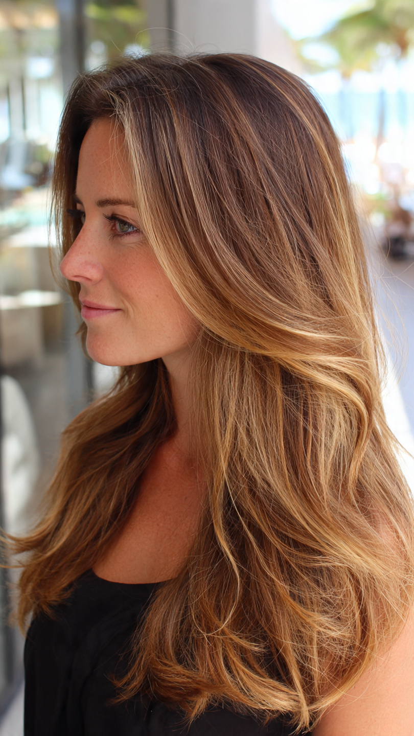 10 Gorgeous Medium Brown Hair With Highlights You’ll Love 3 2 5