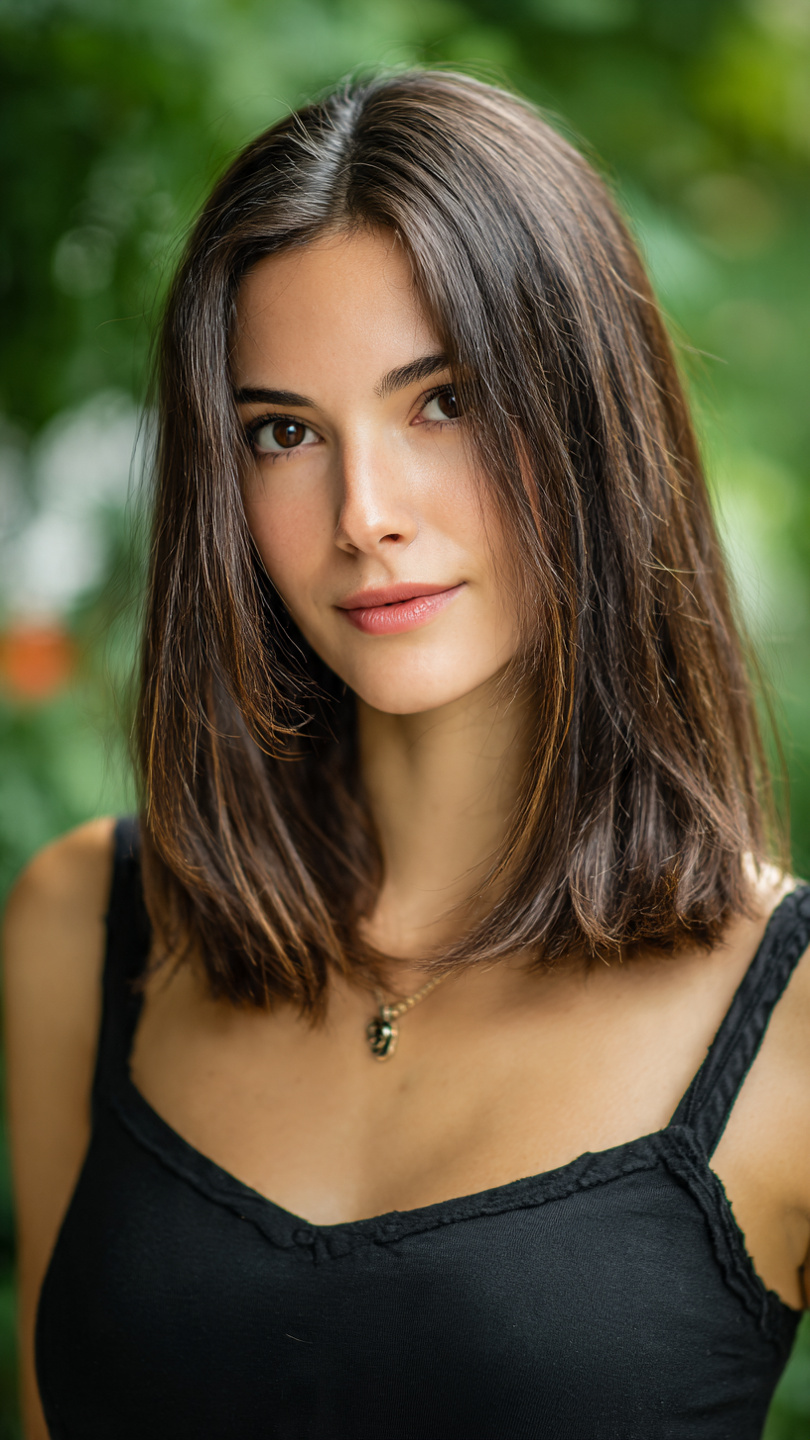 10 Gorgeous Medium Brown Hair With Highlights You’ll Love 4 3 5