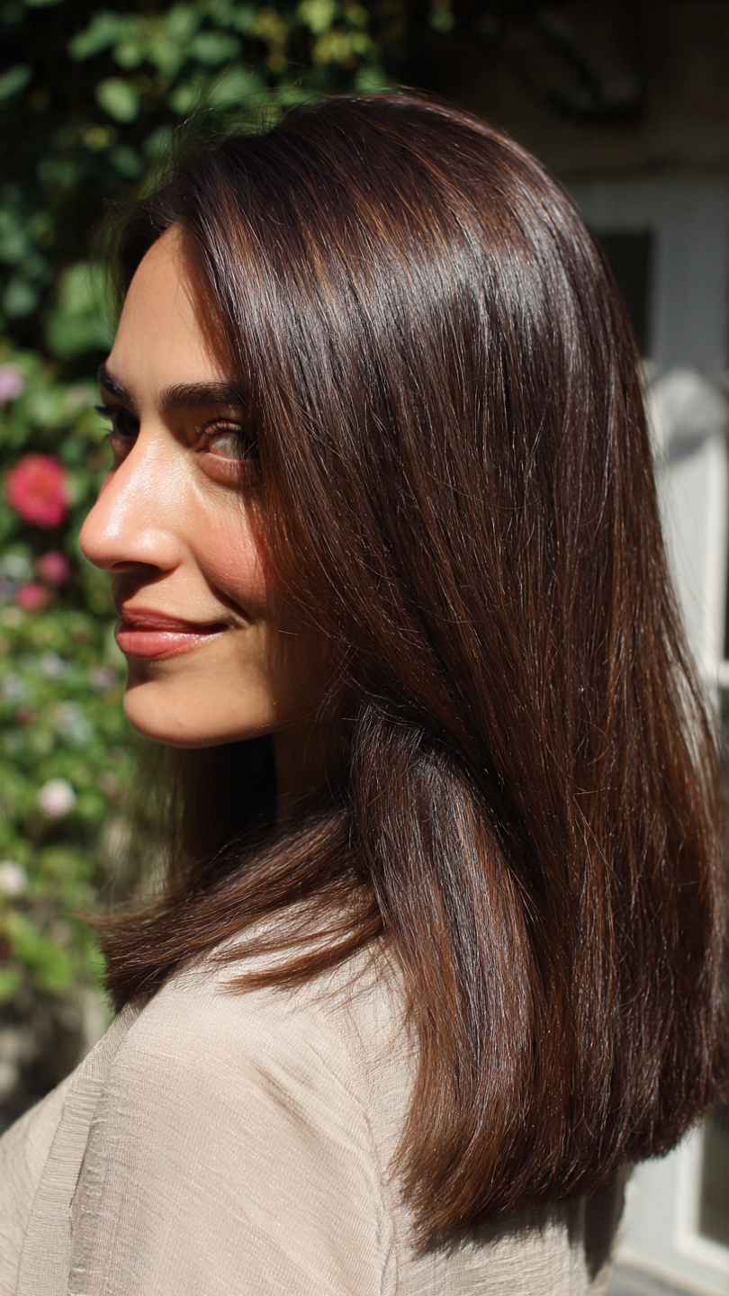 10 Gorgeous Medium Brown Hair With Highlights You’ll Love 7 6 5