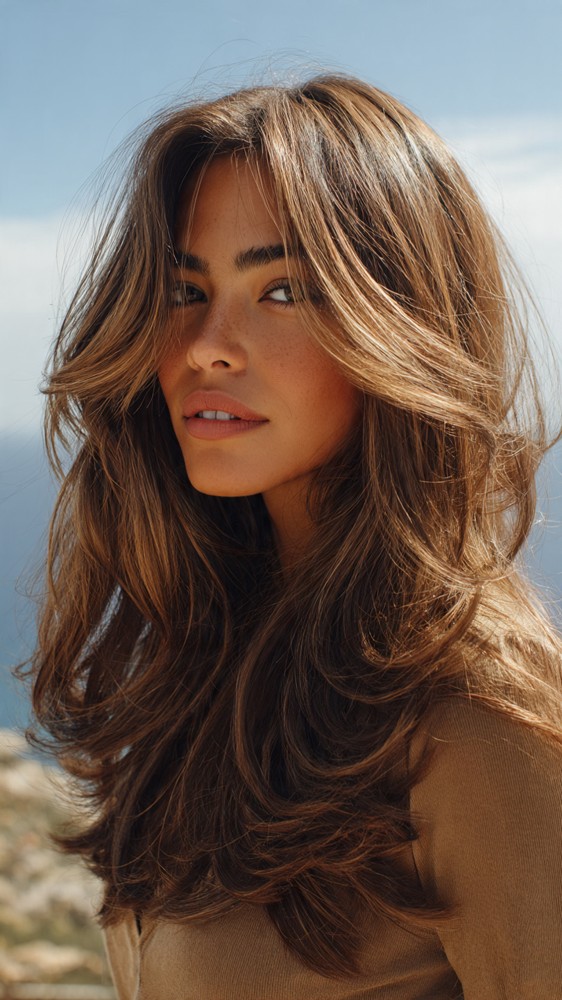10 Gorgeous Medium Brown Hair With Highlights You’ll Love 8 7 5