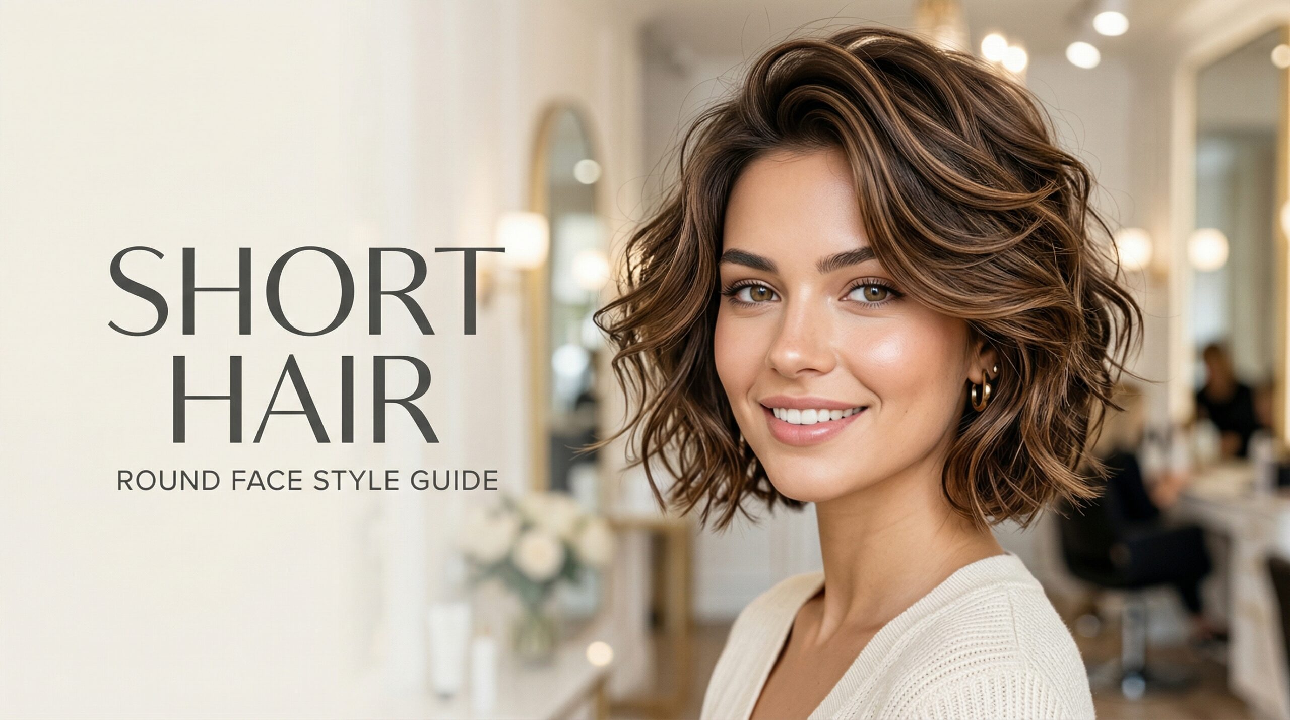 Short Hair Round Face