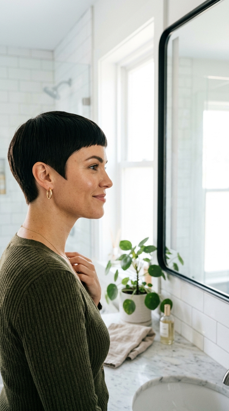 10 Pixie Cut Ideen für ovale Gesichter – Die perfekte Anleitung 2 1 17