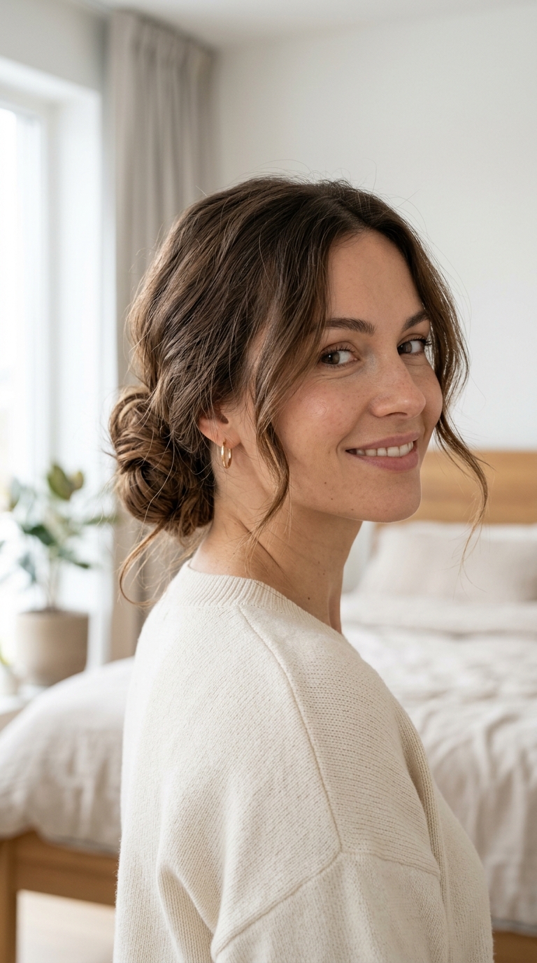10 Easy Updos for Medium Hair That Look Beautiful Without the Fuss 2 1 28