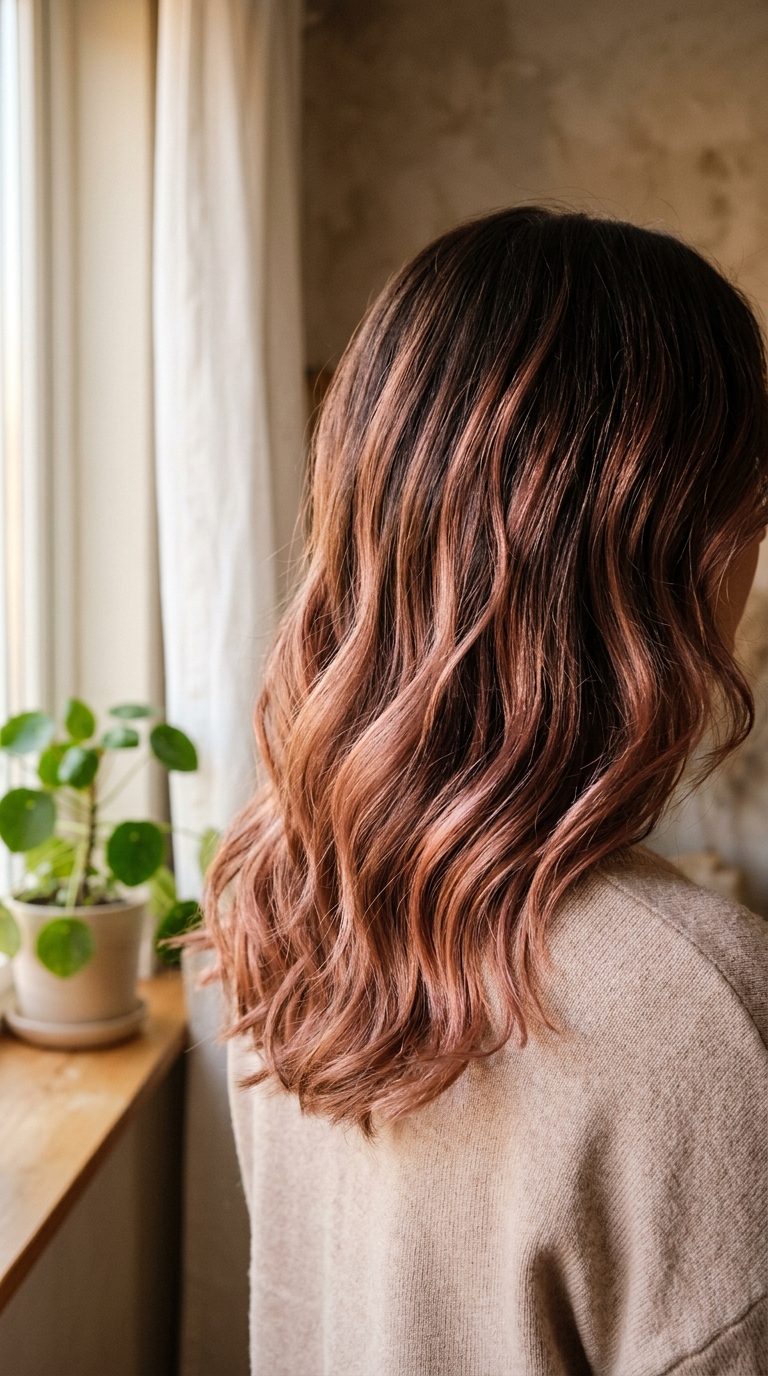 10 Brown Pink Hair Ideas That Still Look Wearable Day to Day 2 1 4