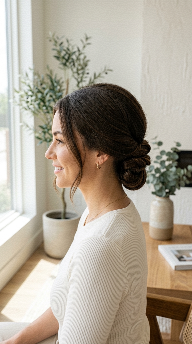 10 Medium Length Updos That Are Easy & Stylish 11 10 20