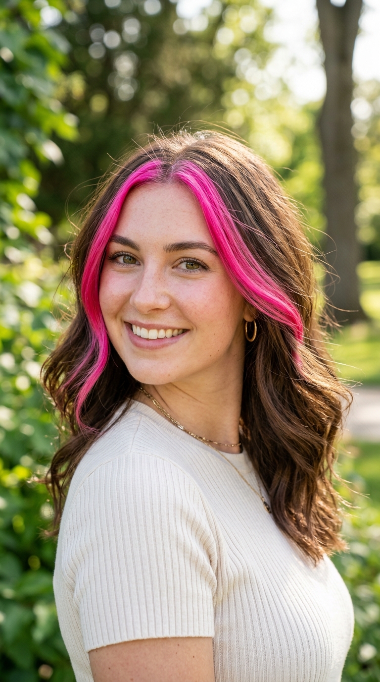 10 Brown Pink Hair Ideas That Still Look Wearable Day to Day 3 2 4