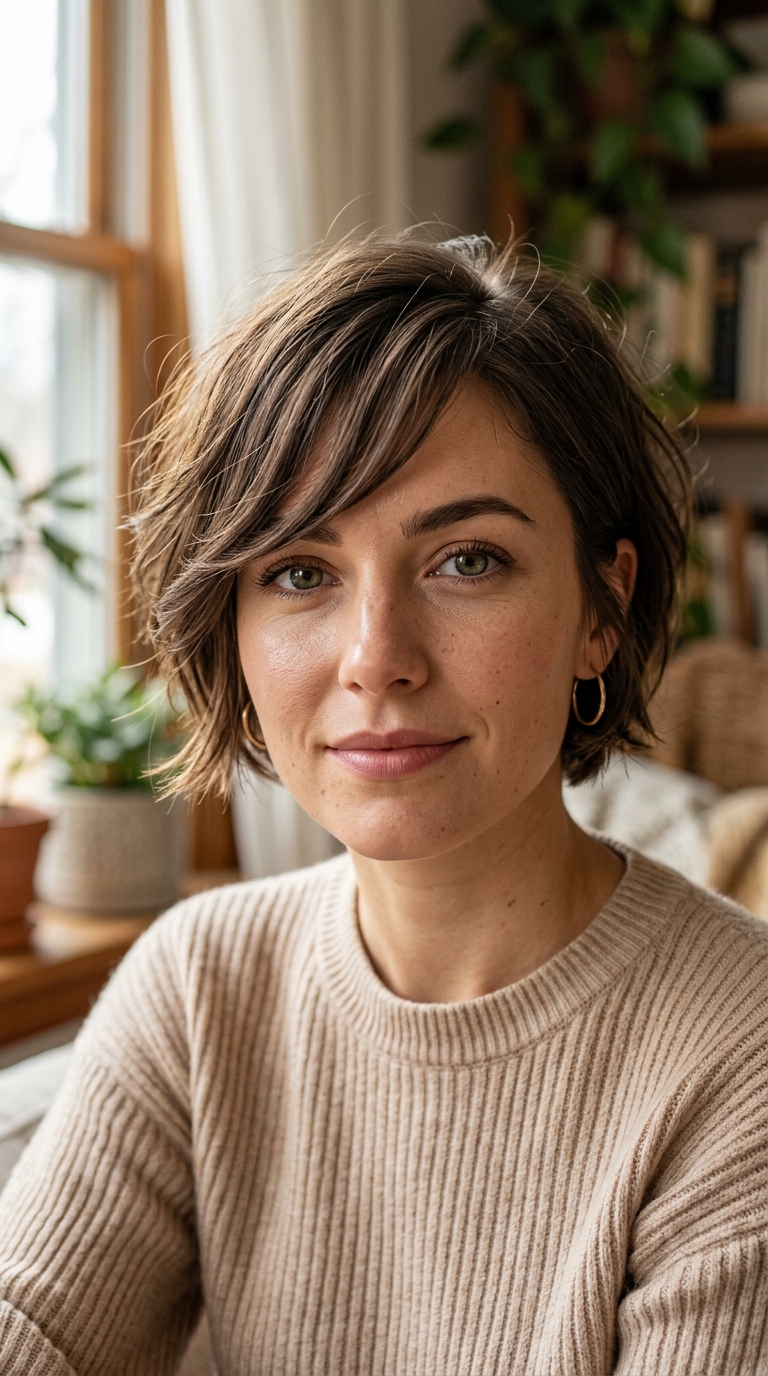 10 Short Hair Ideas for Square Faces That Soften Strong Angles 3 2 7