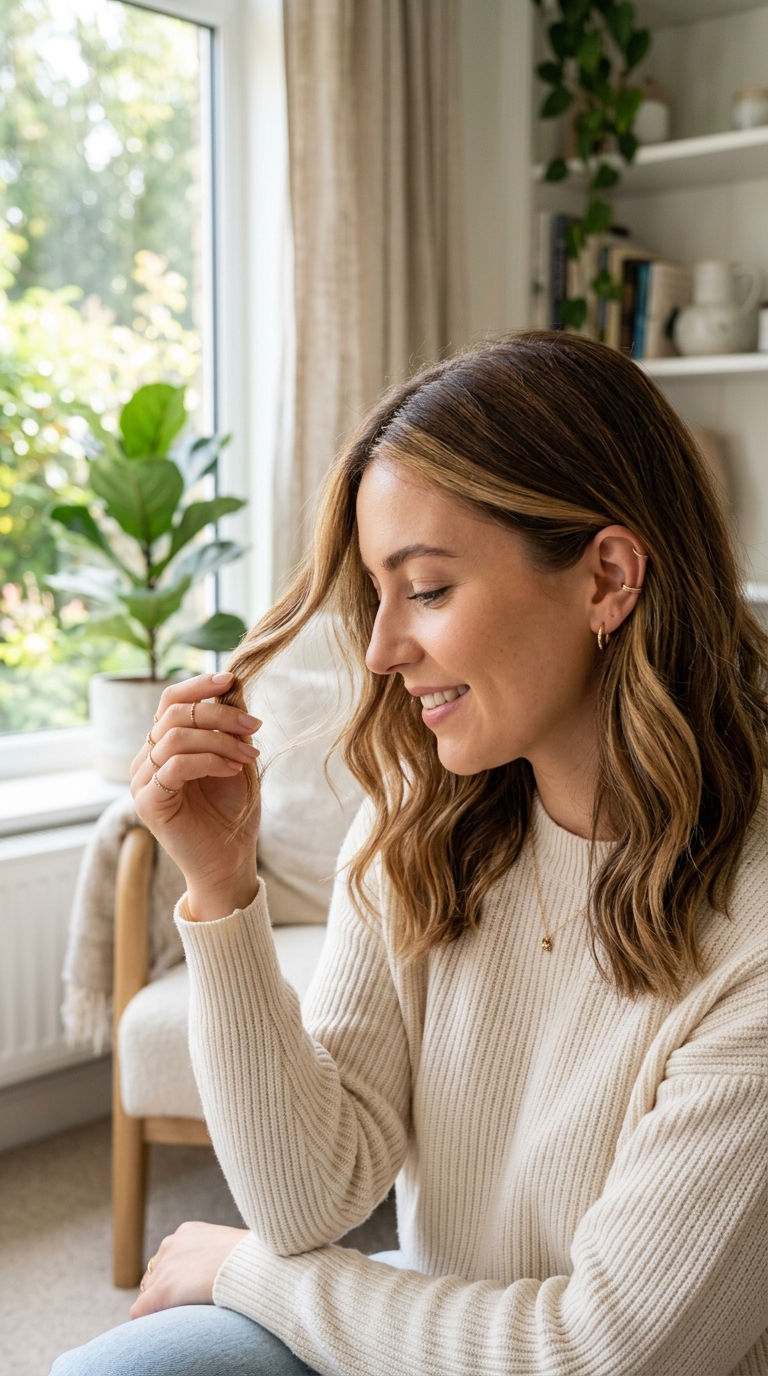 Balayage für braunes Haar zu Hause selber machen: 10 Schritte 5 4 17